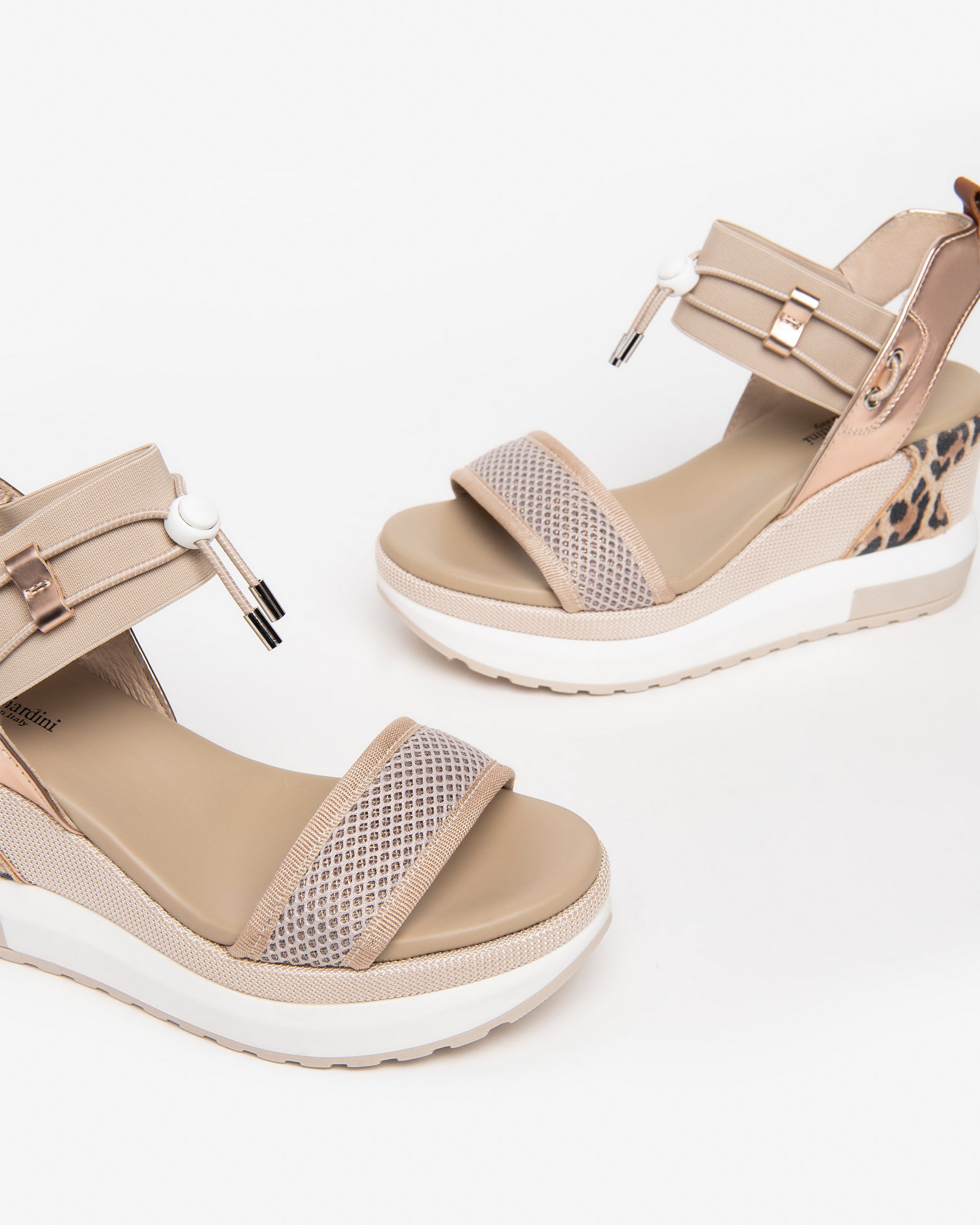 Sandali Donna in Materiale Tecnico e Tela