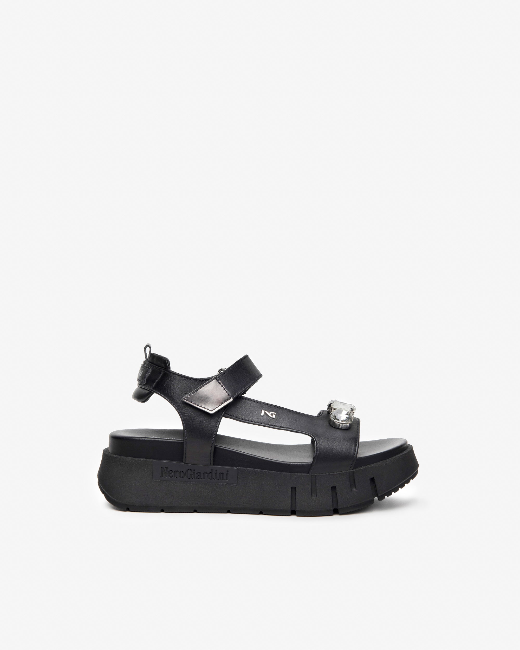 Sandali Donna in Pelle e Materiale Tecnico