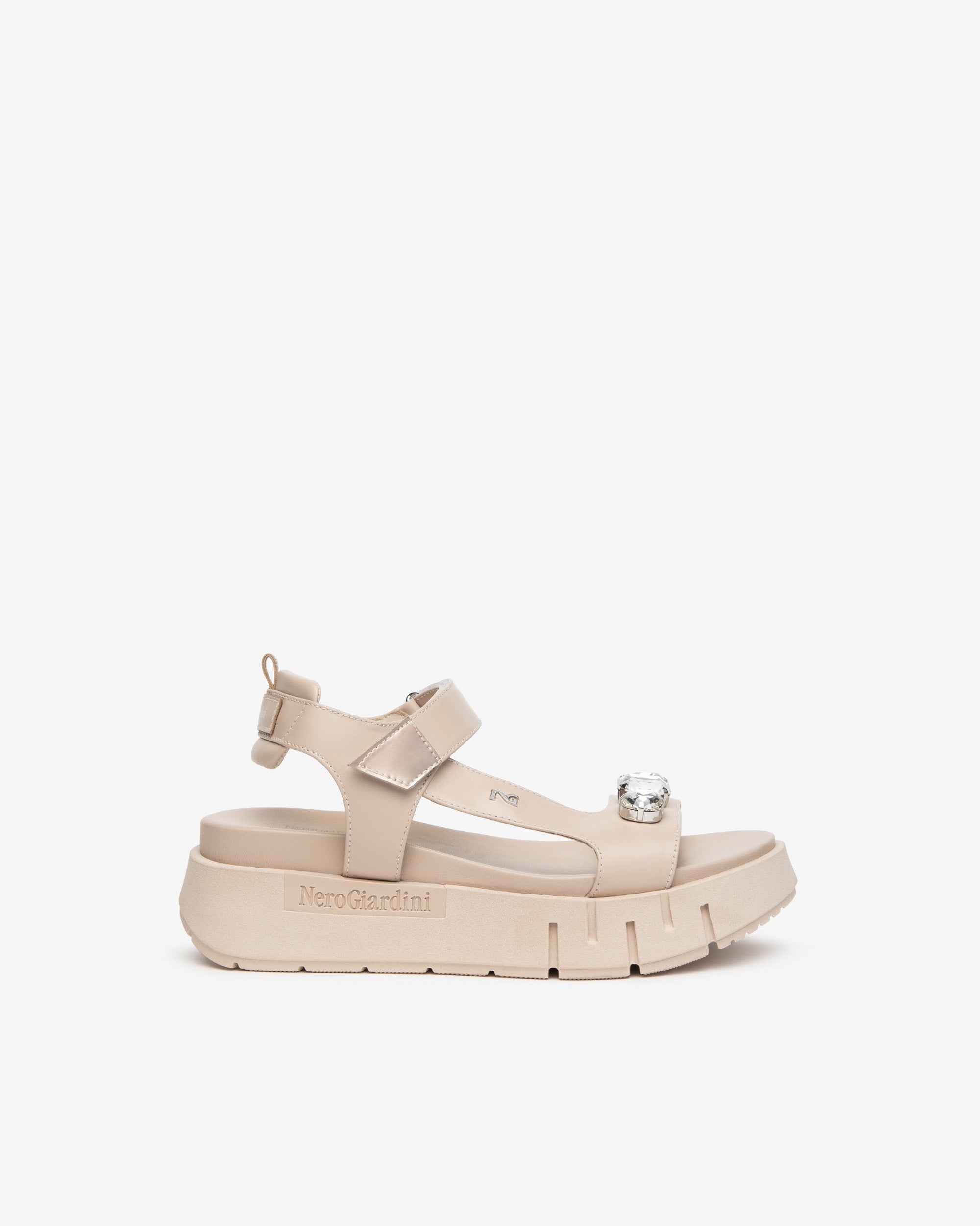 Sandali Donna in Pelle e Materiale Tecnico