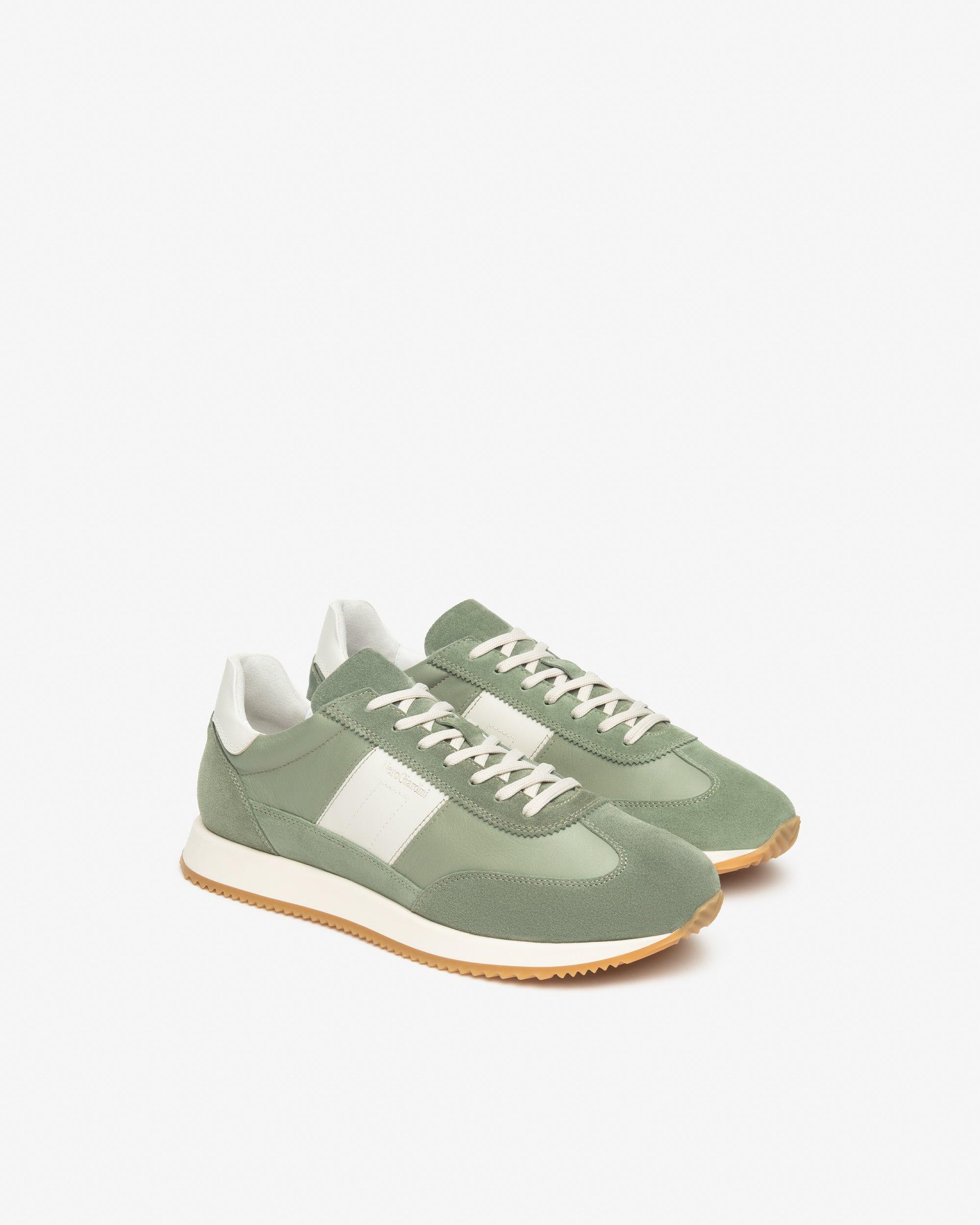 Sneakers Uomo in Pelle e Camoscio