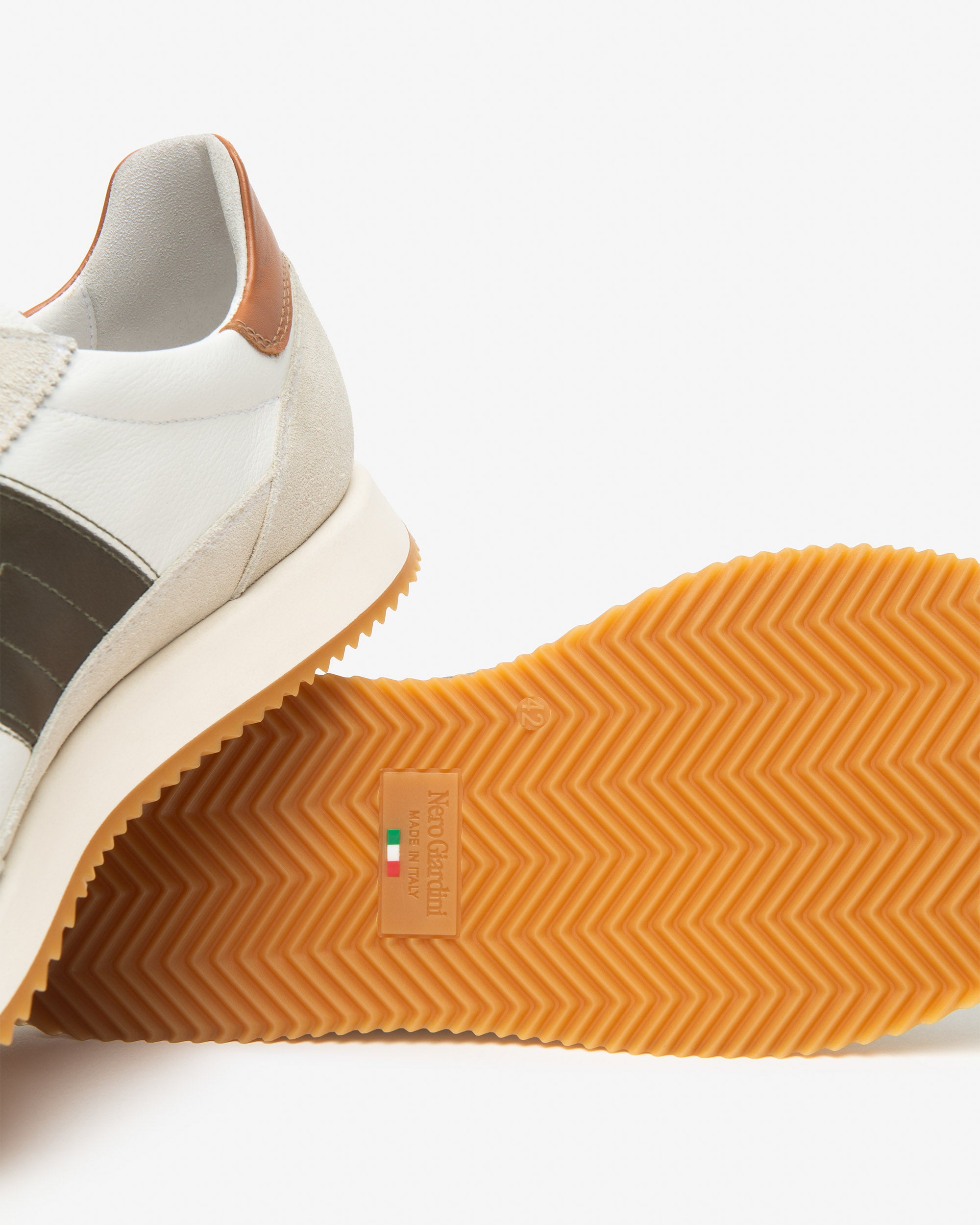 Sneakers Uomo in Pelle e Camoscio
