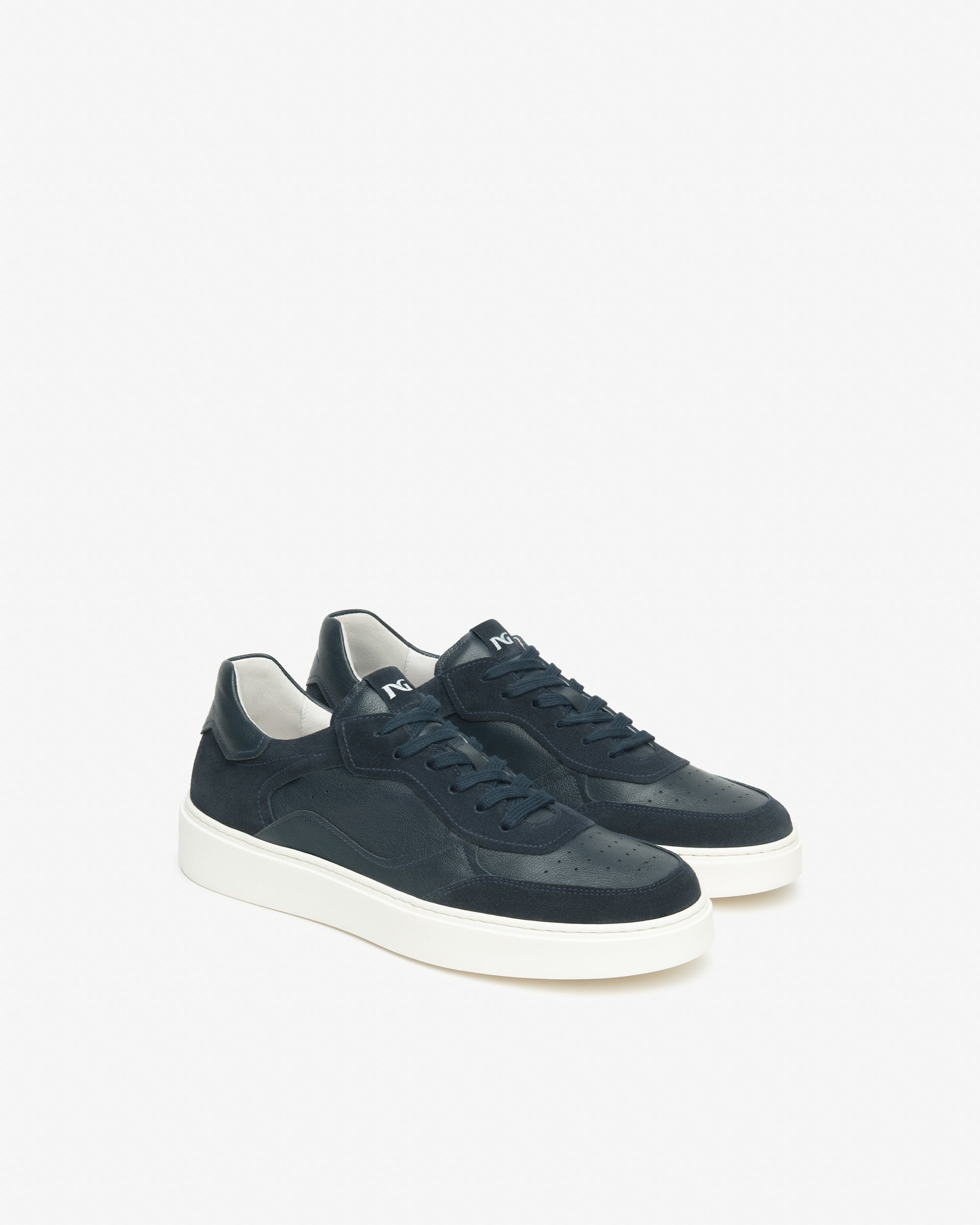Sneakers Uomo in Pelle e Camoscio