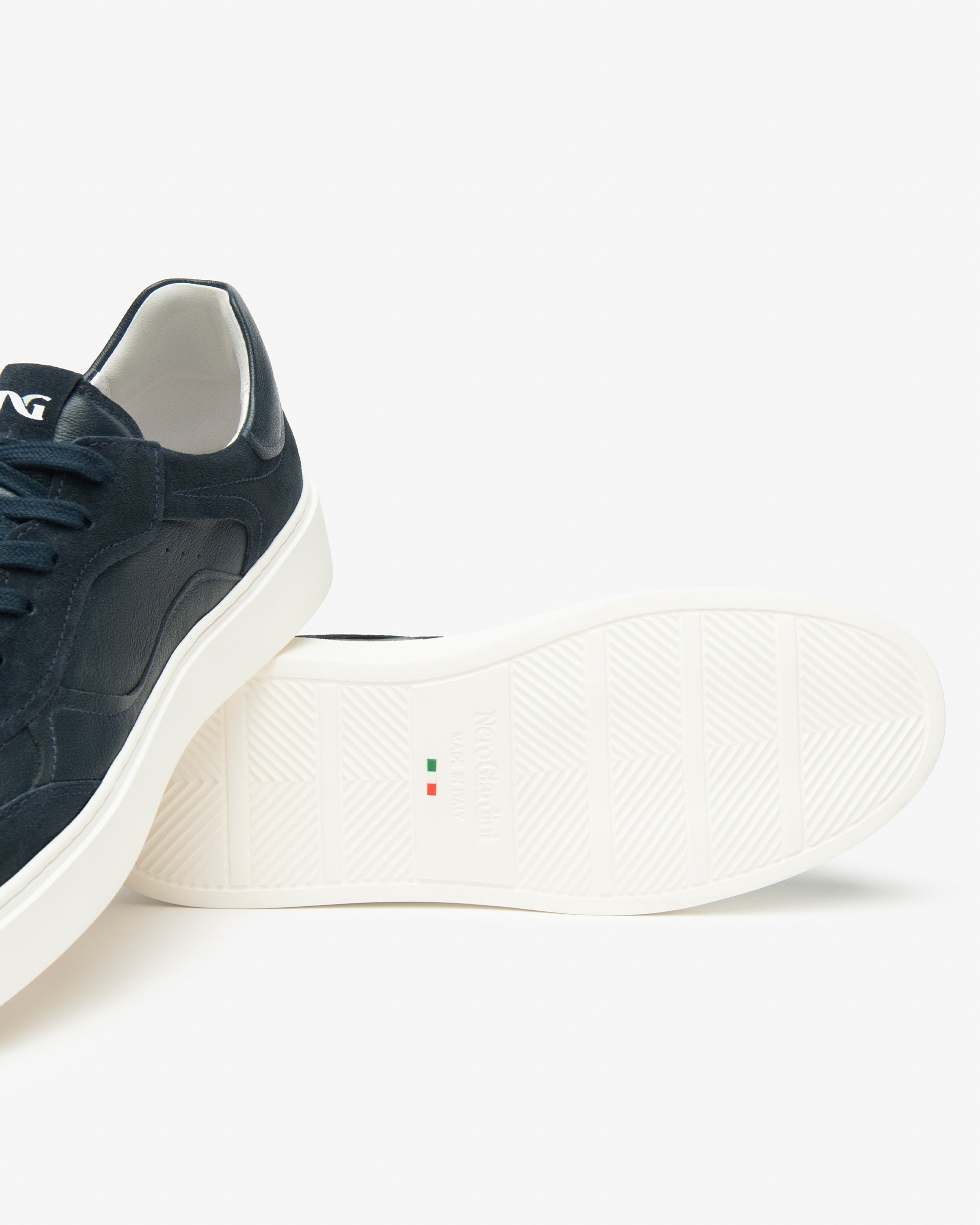 Sneakers Uomo in Pelle e Camoscio