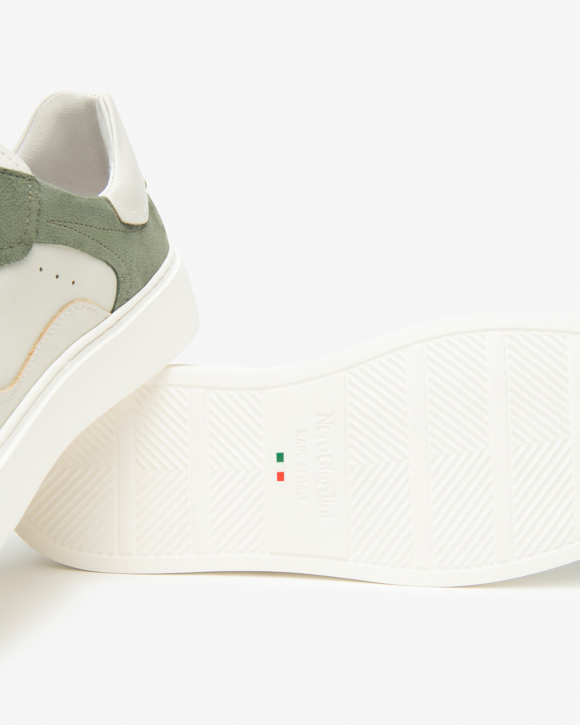 Sneakers Uomo in Pelle e Camoscio