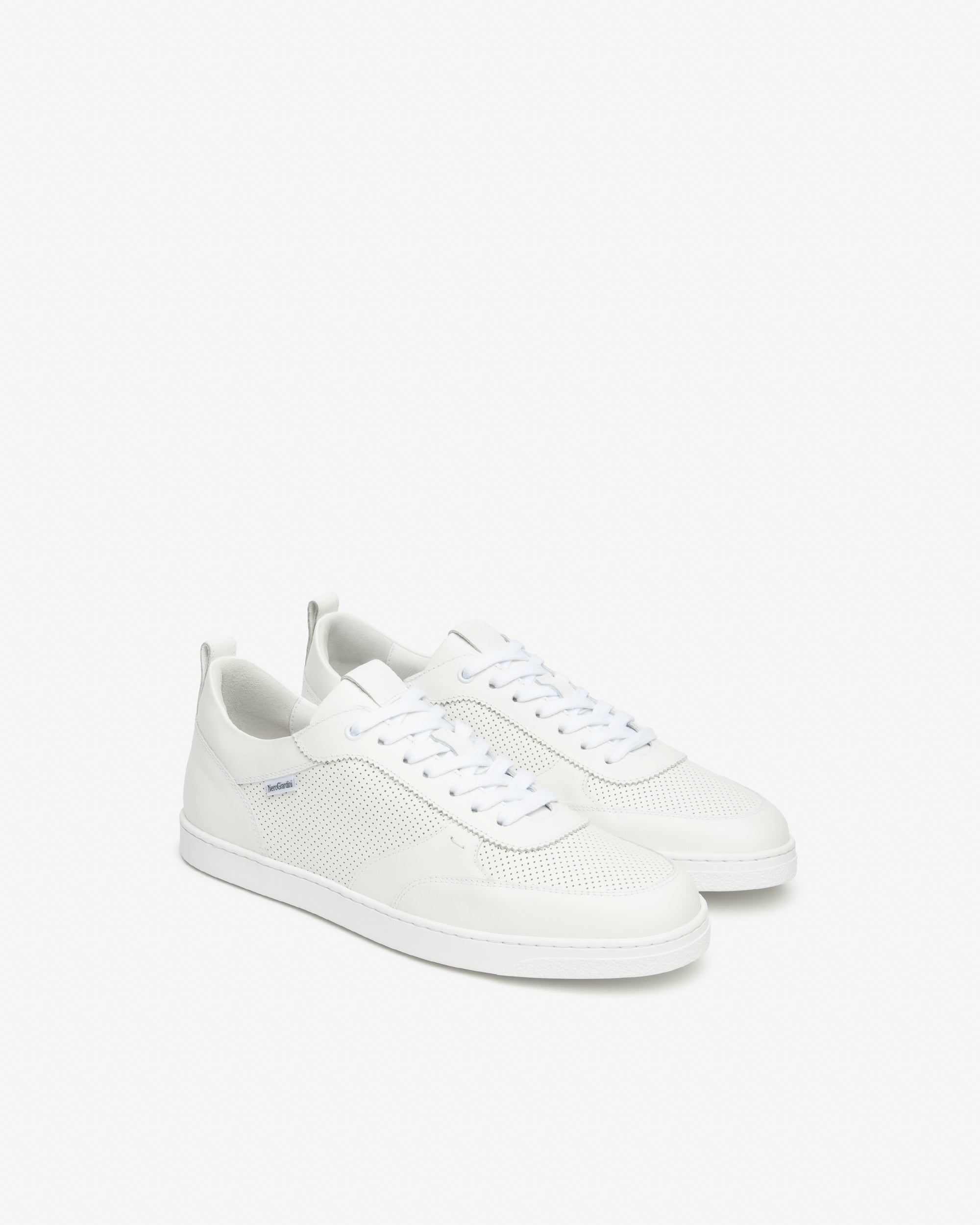 Sneakers Uomo in Pelle e Tela