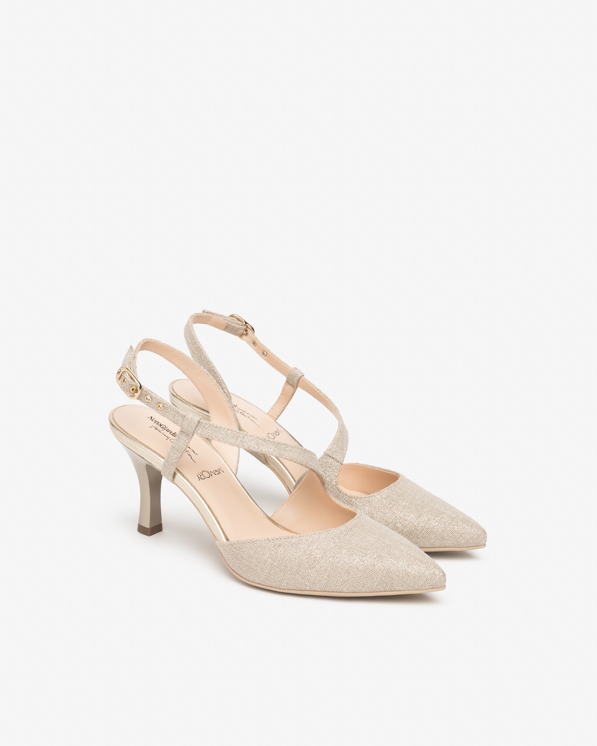 Slingback Donna in Tessuto