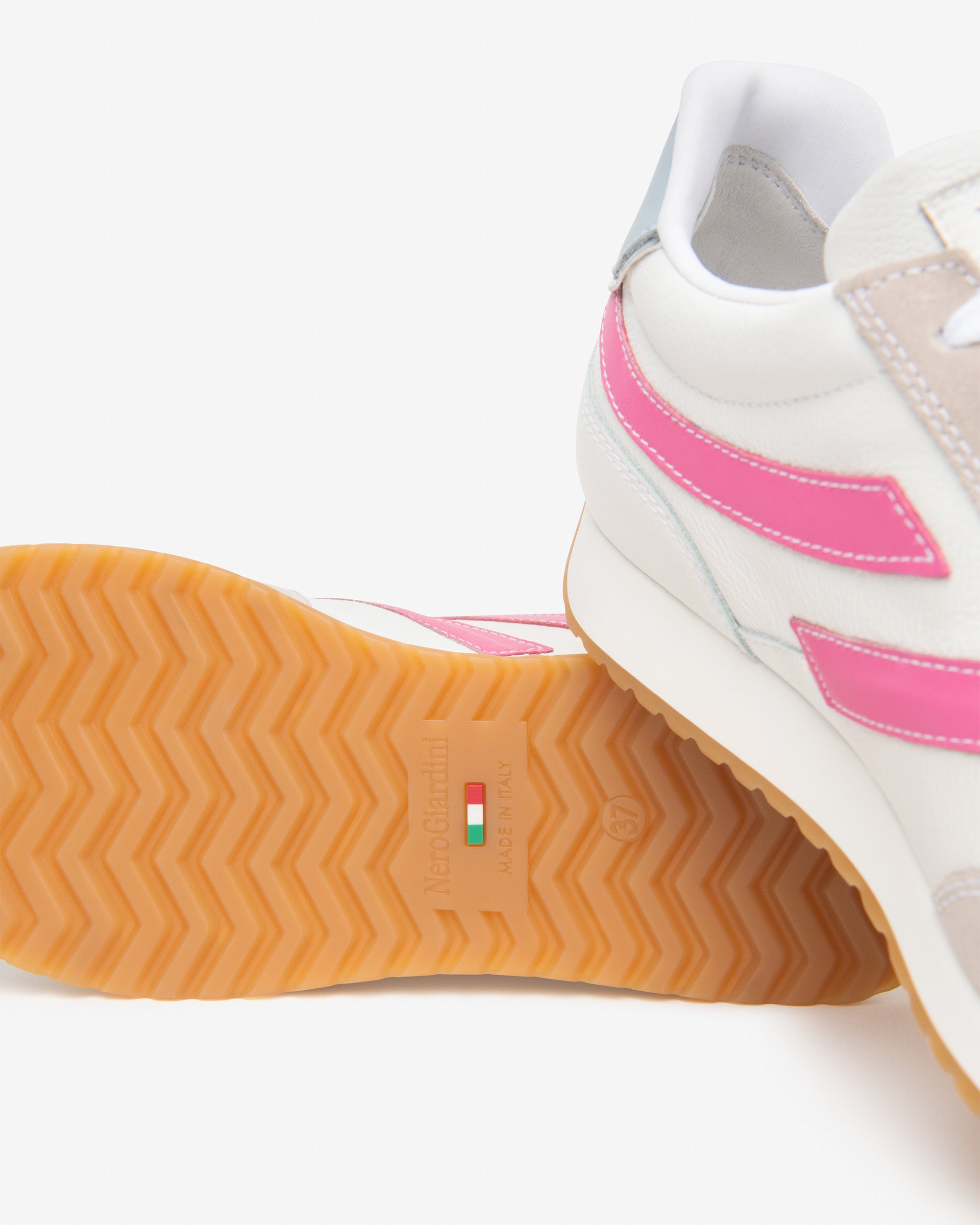 Sneakers Donna in Pelle, Suede e Materiale Tecnico