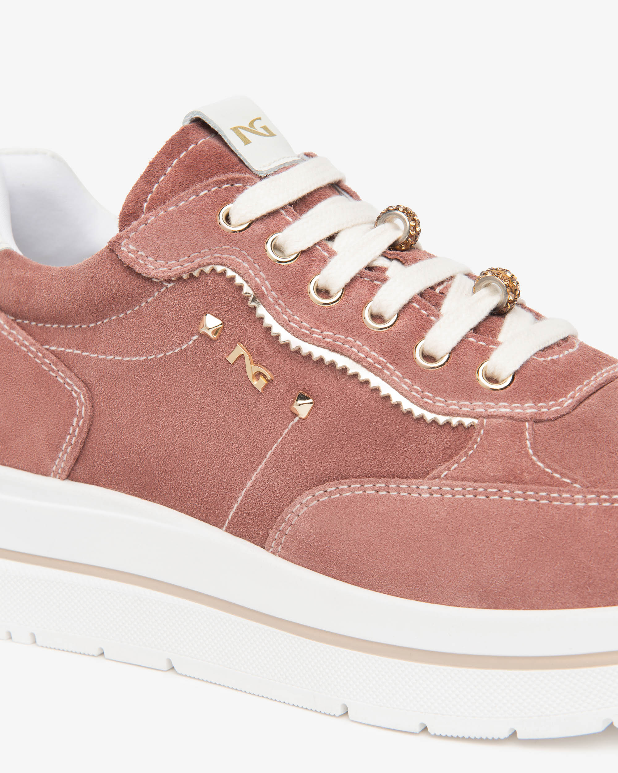 Sneakers Donna in Suede e Materiale Tecnico