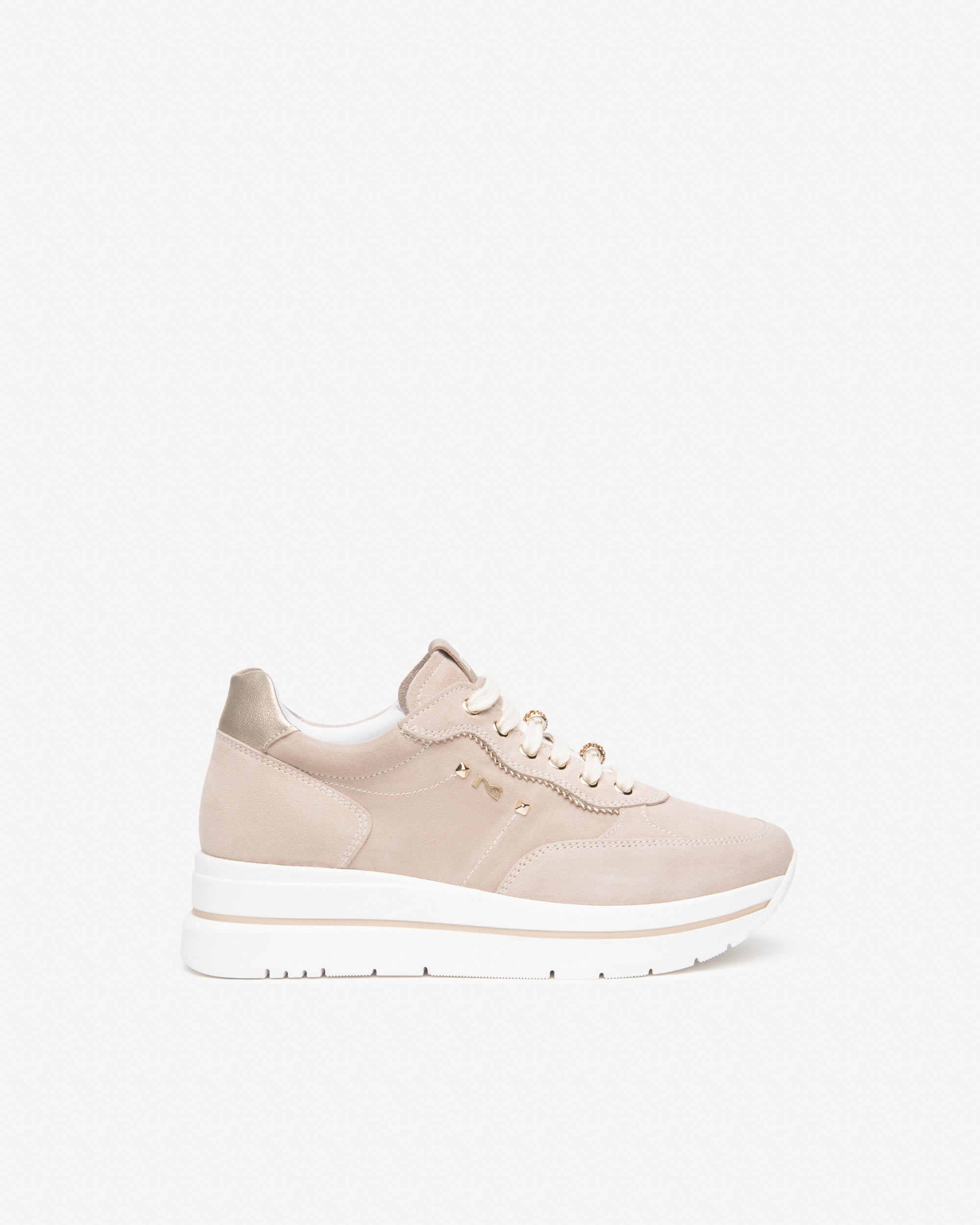 Sneakers Donna in Suede e Materiale Tecnico