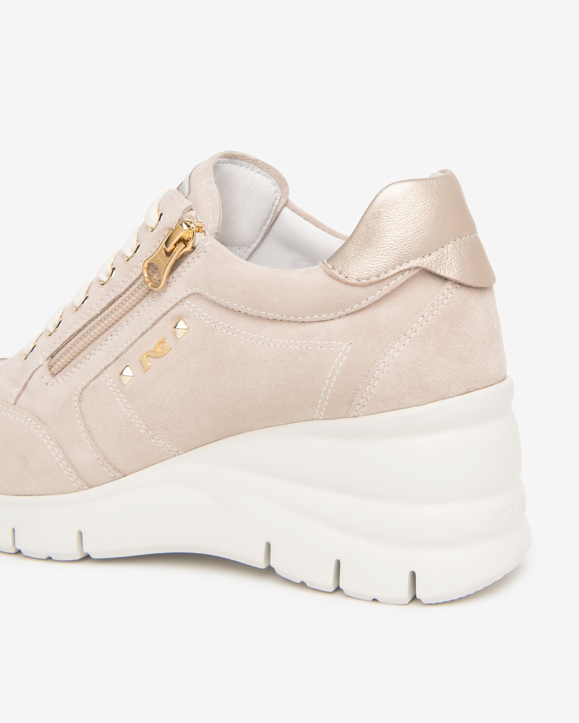 Sneakers Donna in Suede e Pelle
