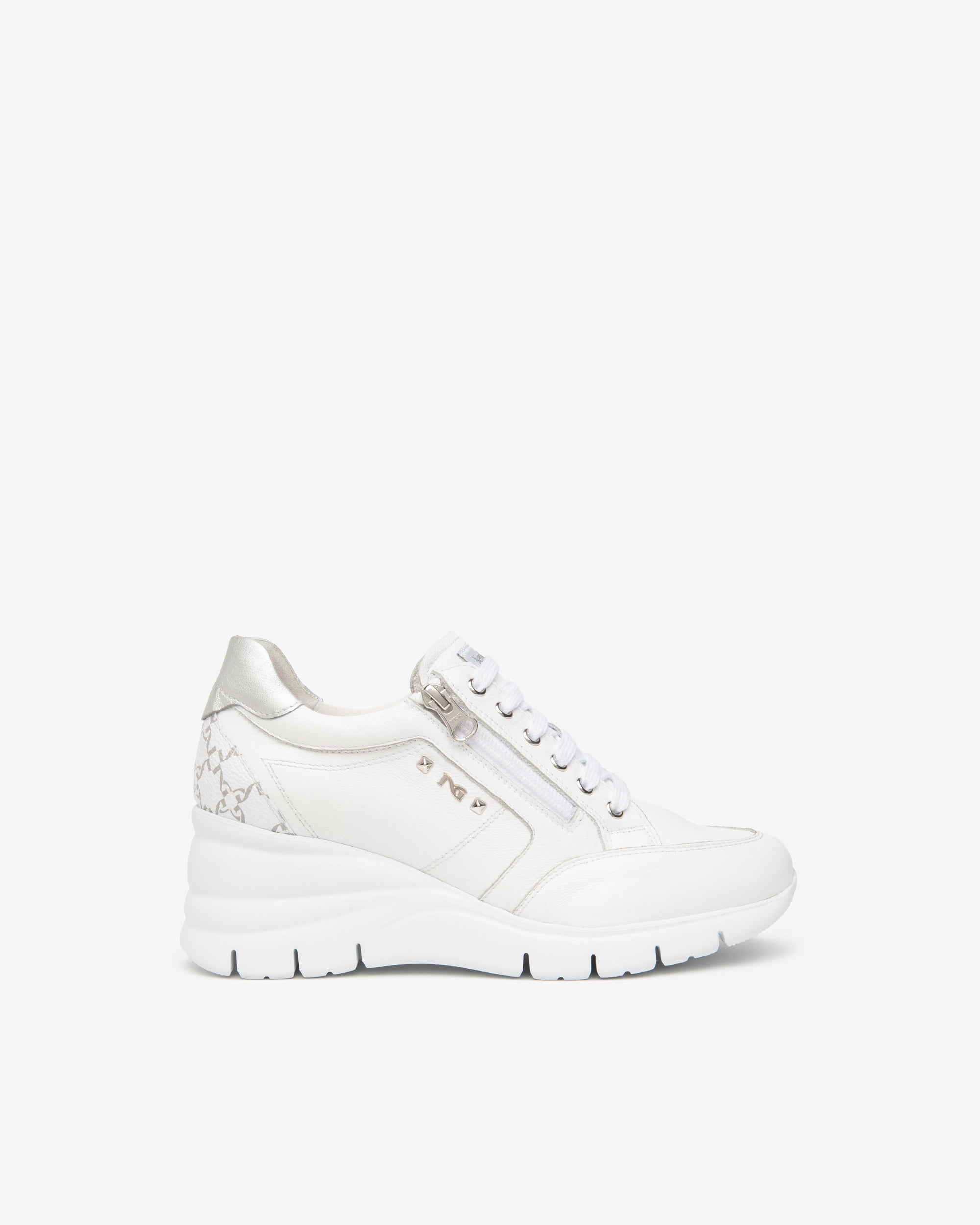 Sneakers Donna in Pelle e Materiale Tecnico