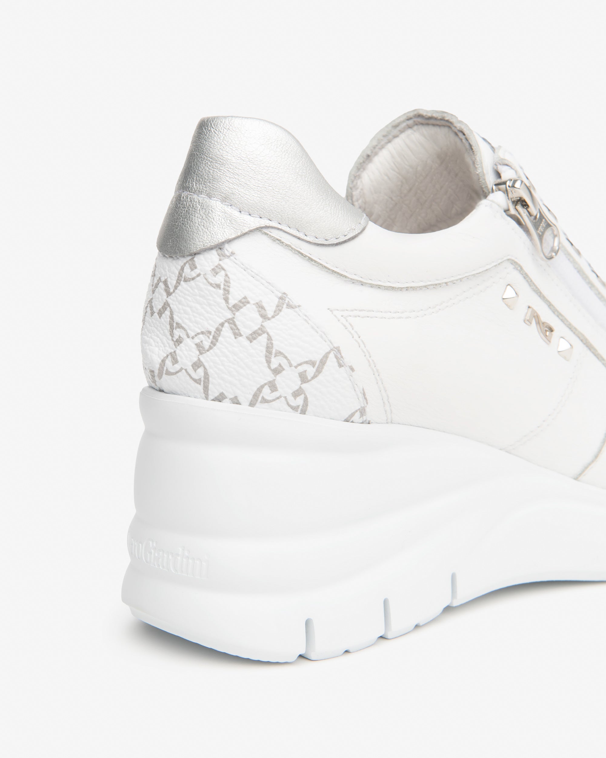 Sneakers Donna in Pelle e Materiale Tecnico