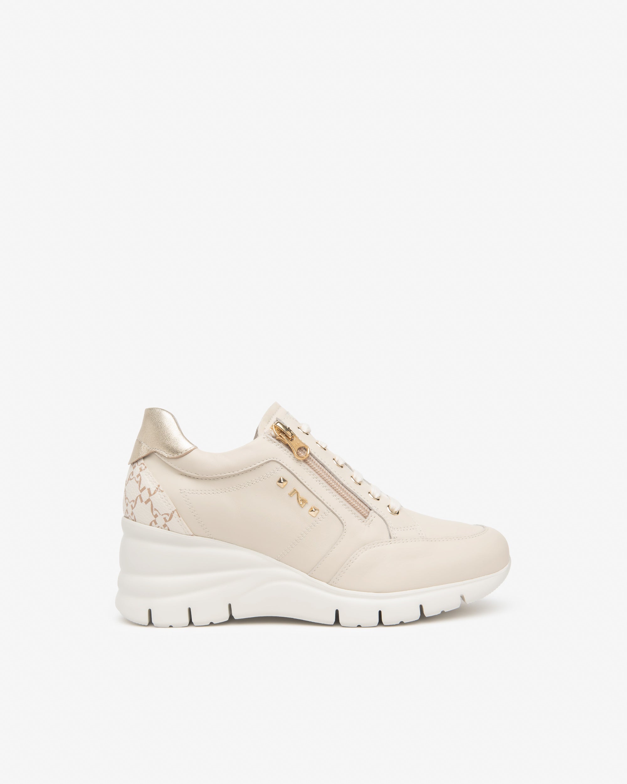 Sneakers Donna in Pelle e Materiale Tecnico