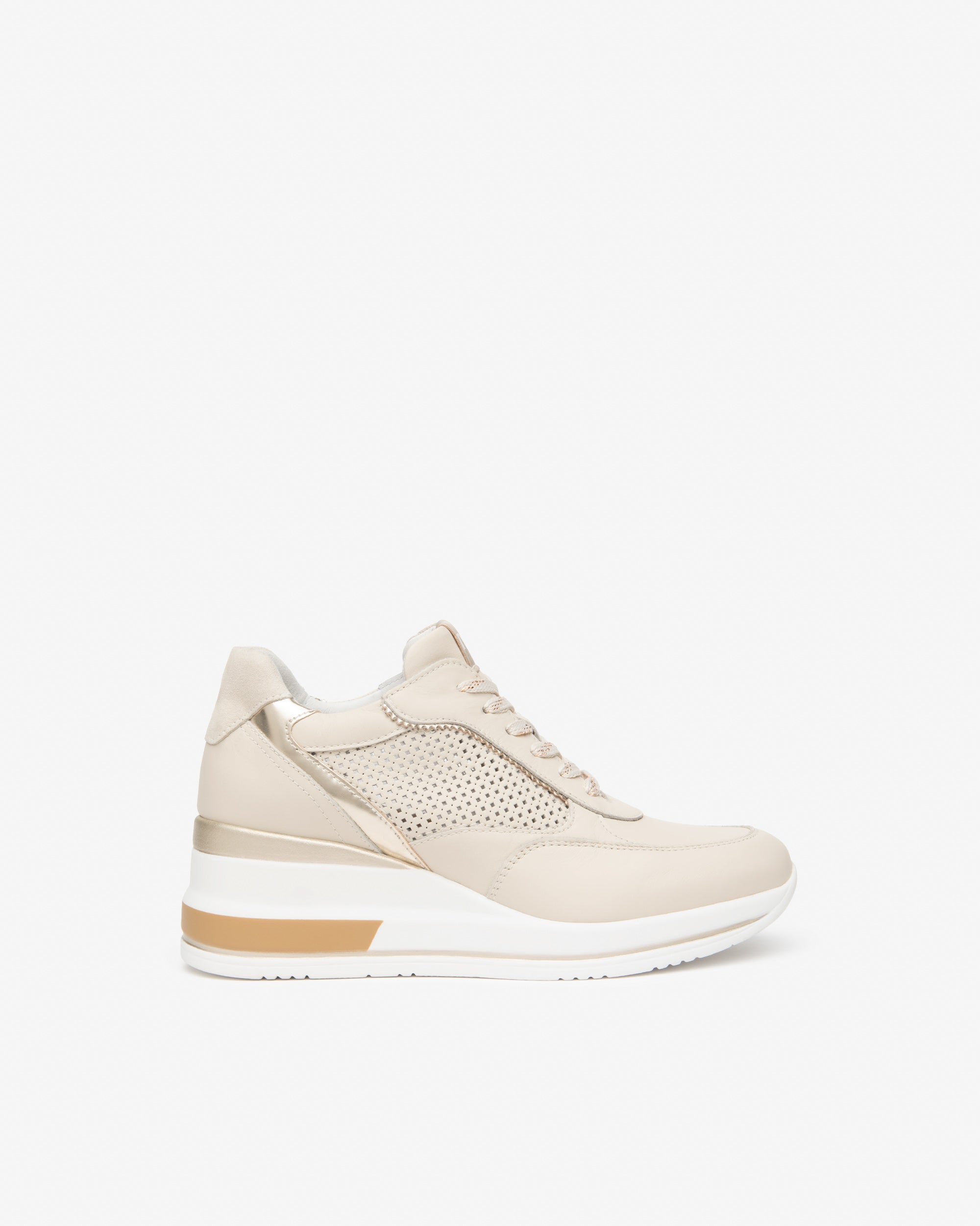 Sneakers Donna in Pelle e Materiale Tecnico