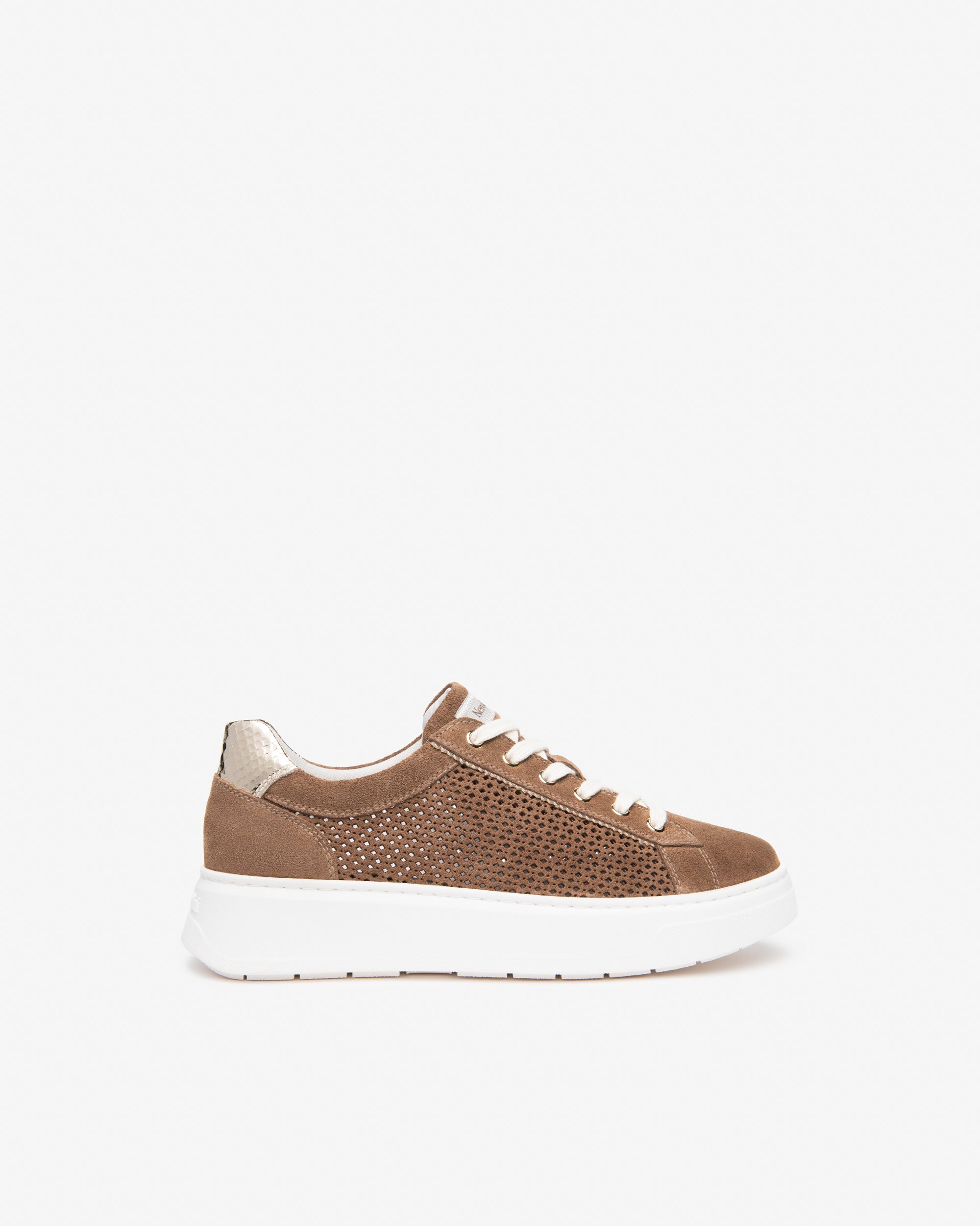 Sneakers Donna in Suede e Materiale Tecnico