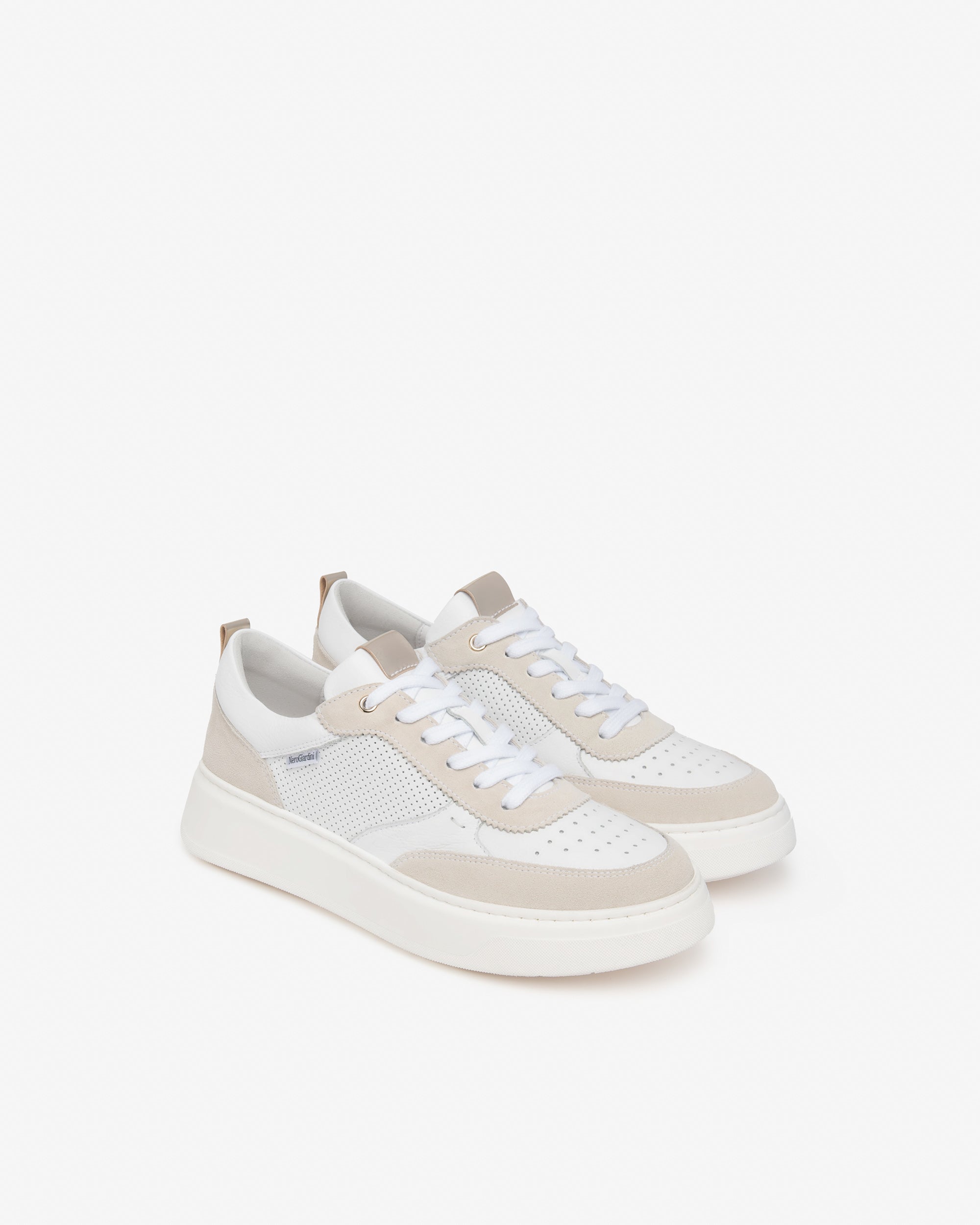 Sneakers Donna in Pelle, Suede e Materiale Tecnico