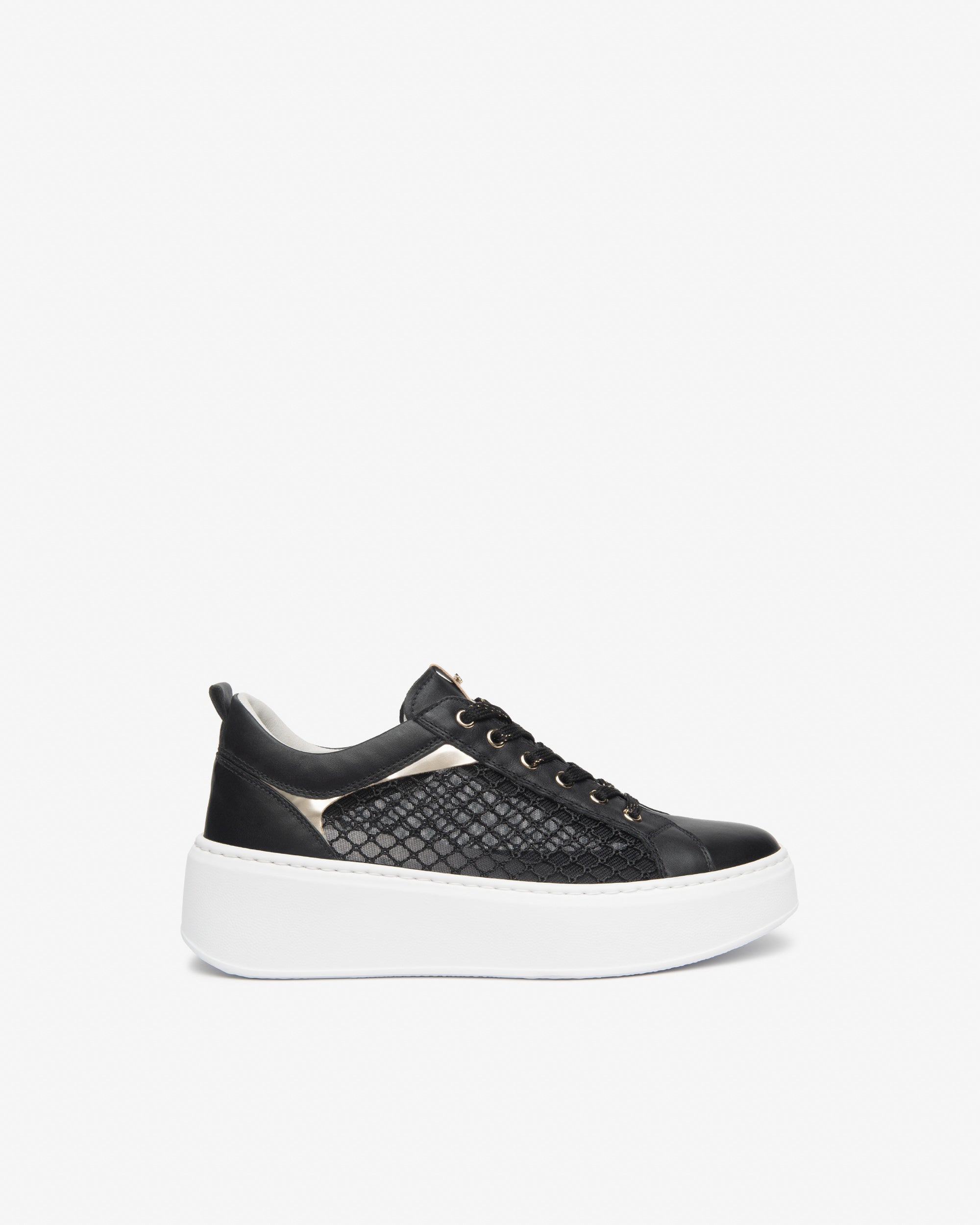 Sneakers Donna in Pelle, Tela e Materiale Tecnico