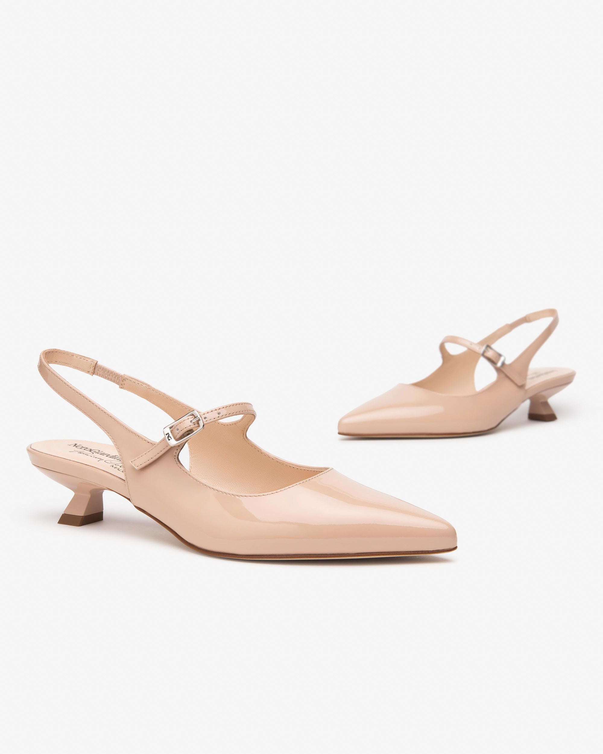 Slingback Donna in Vernice