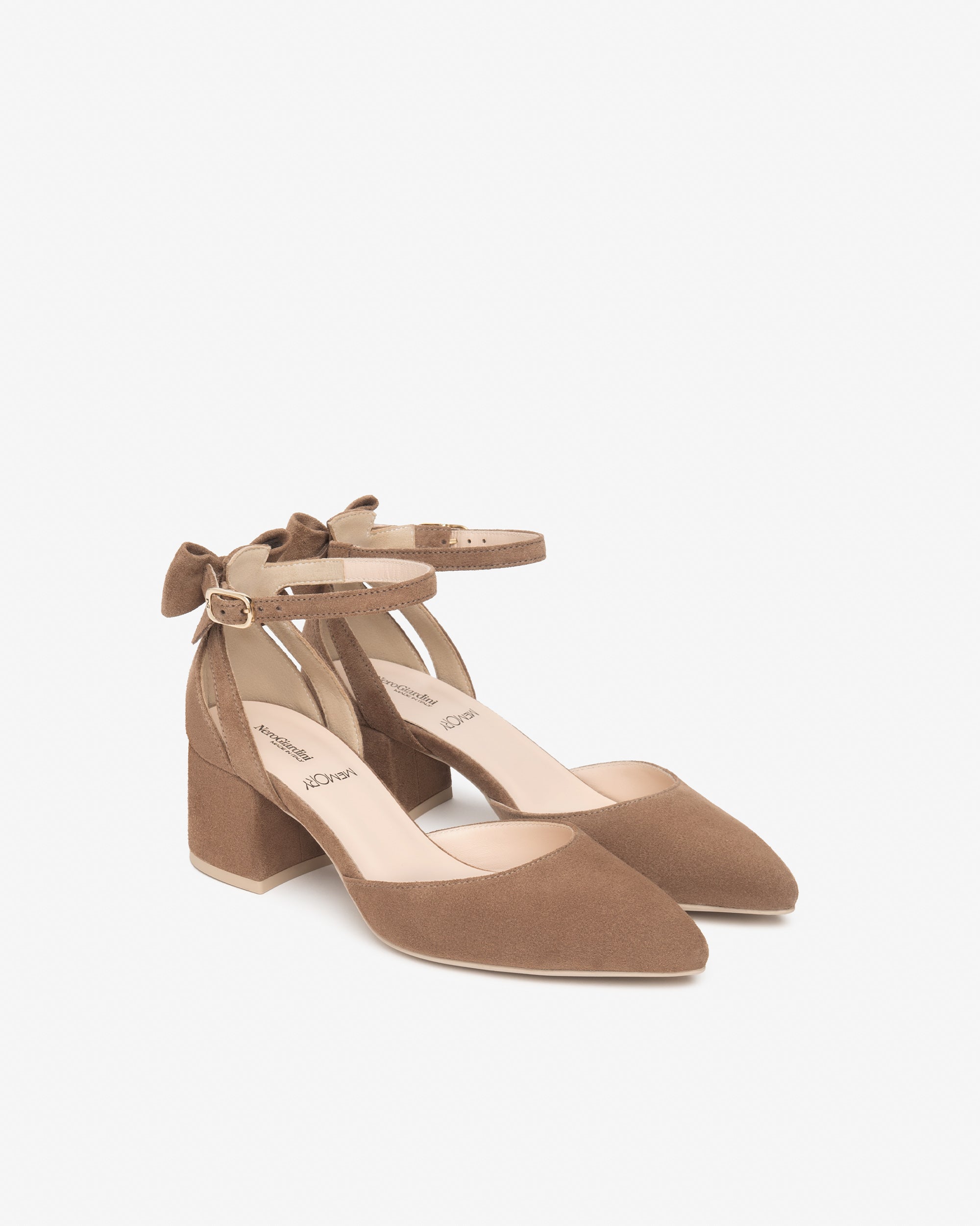 Décolléte Donna in Suede
