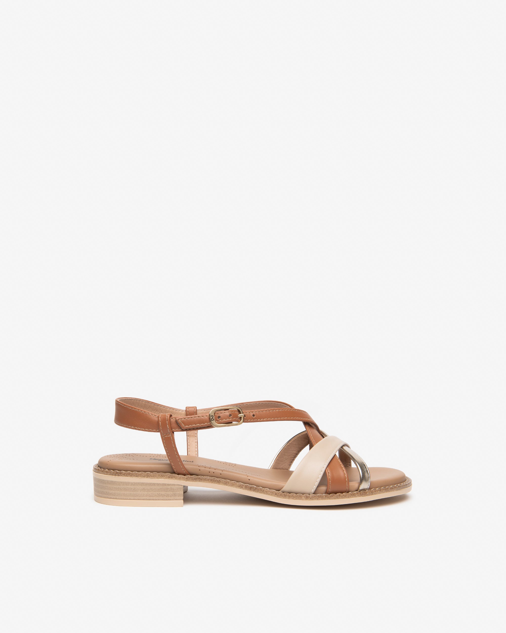 Sandali Donna in Pelle e Materiale Tecnico