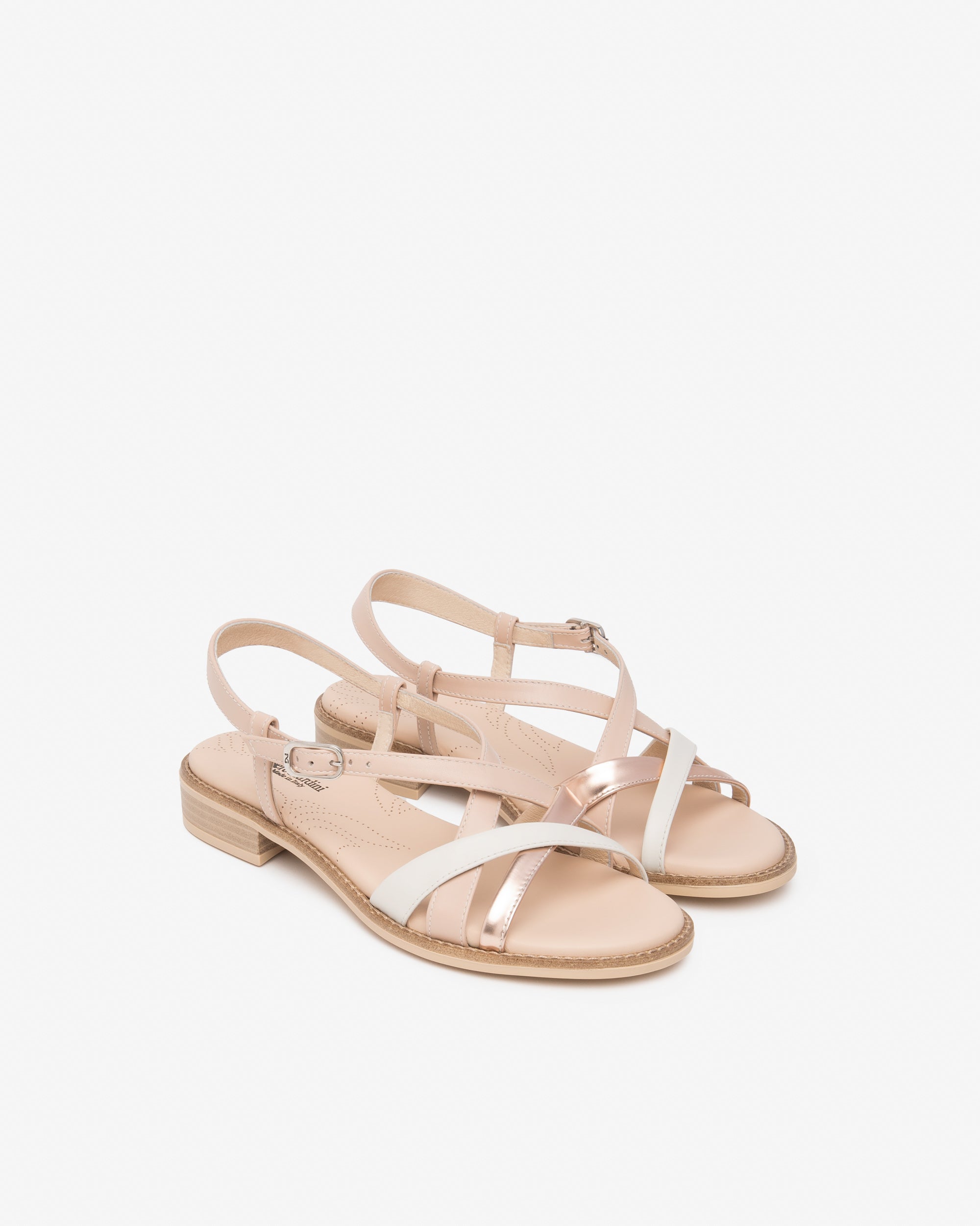 Sandali Donna in Pelle e Materiale Tecnico