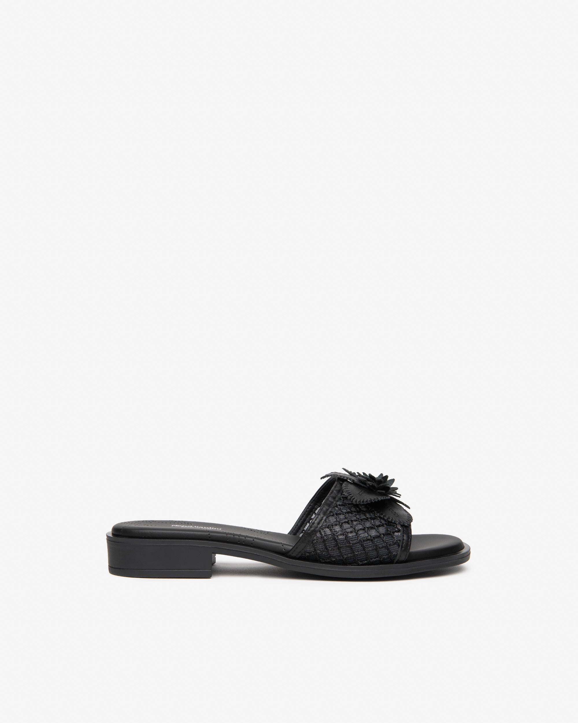 Ciabatte Donna in Pelle e Tela
