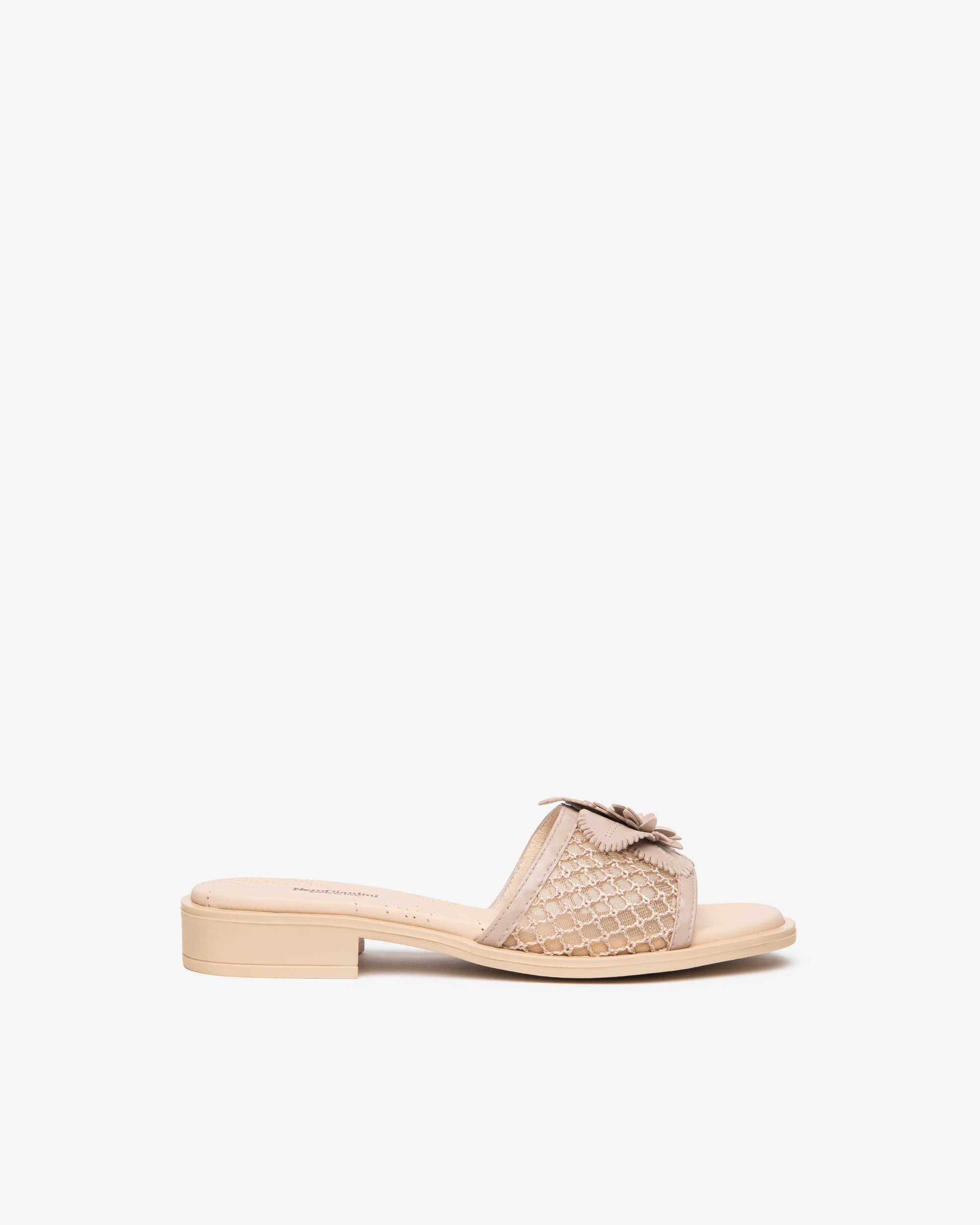 Ciabatte Donna in Pelle e Tela