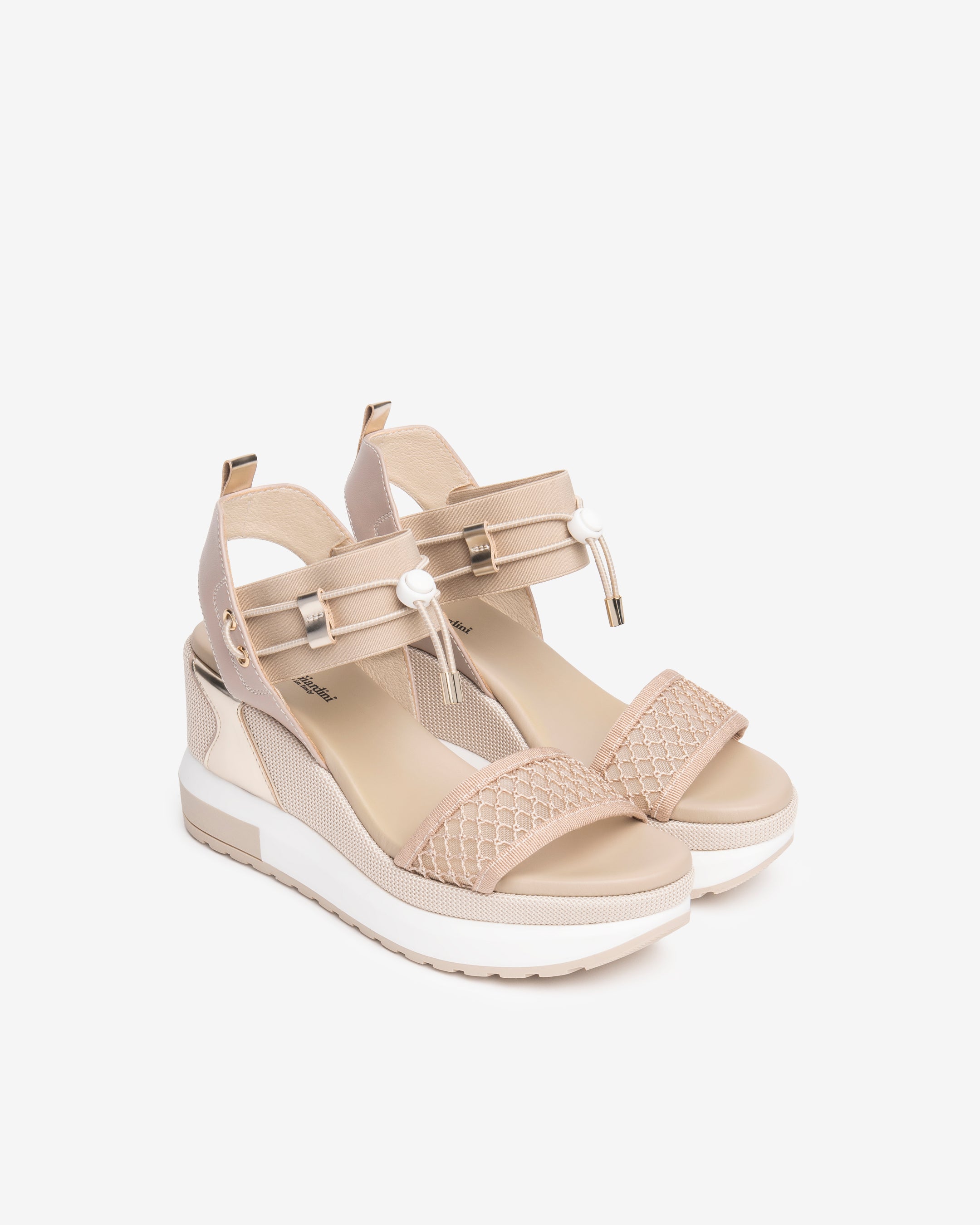 Sandalias Mujer de Piel, Tela y Material Técnico