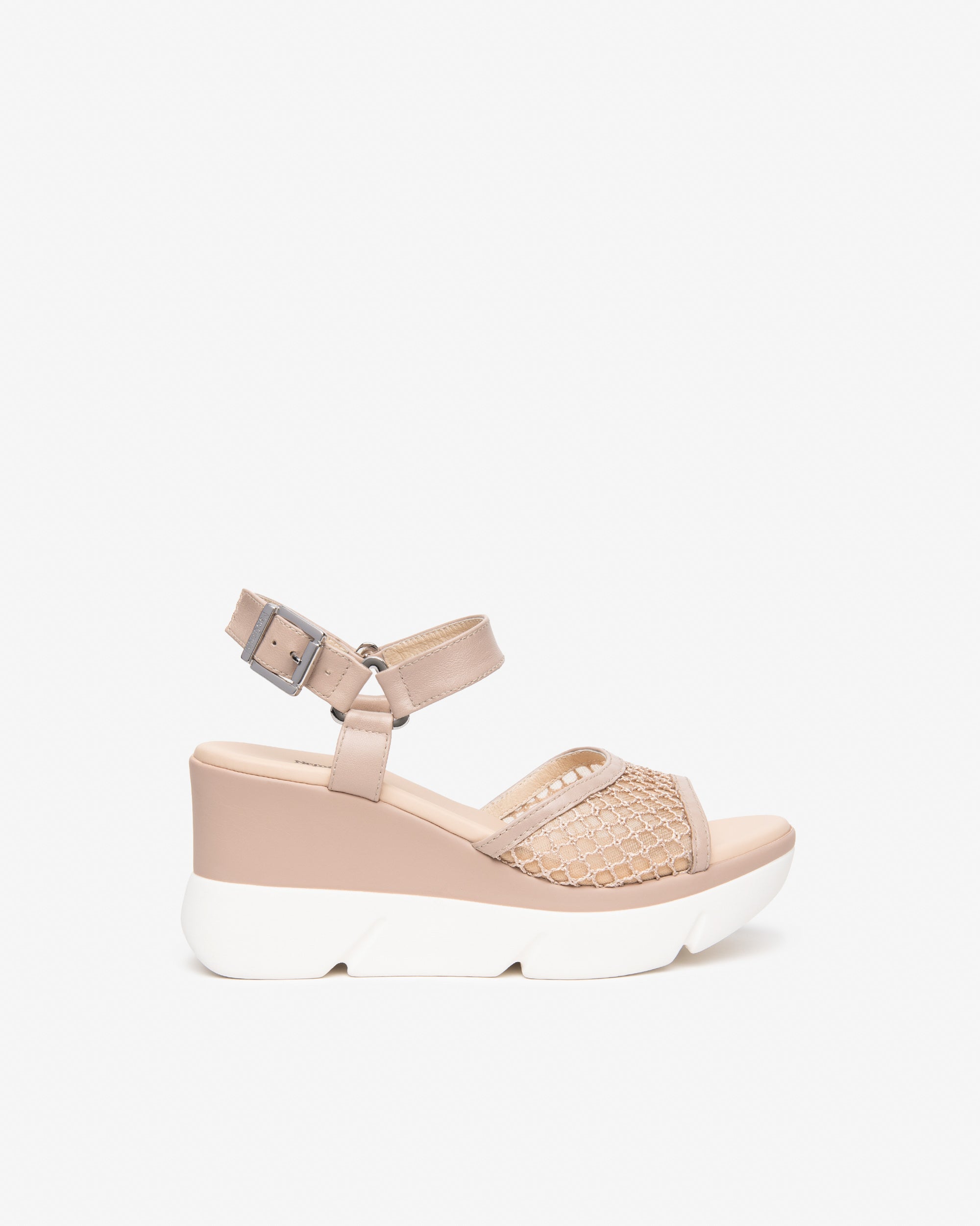 Sandali Donna in Pelle e Tela
