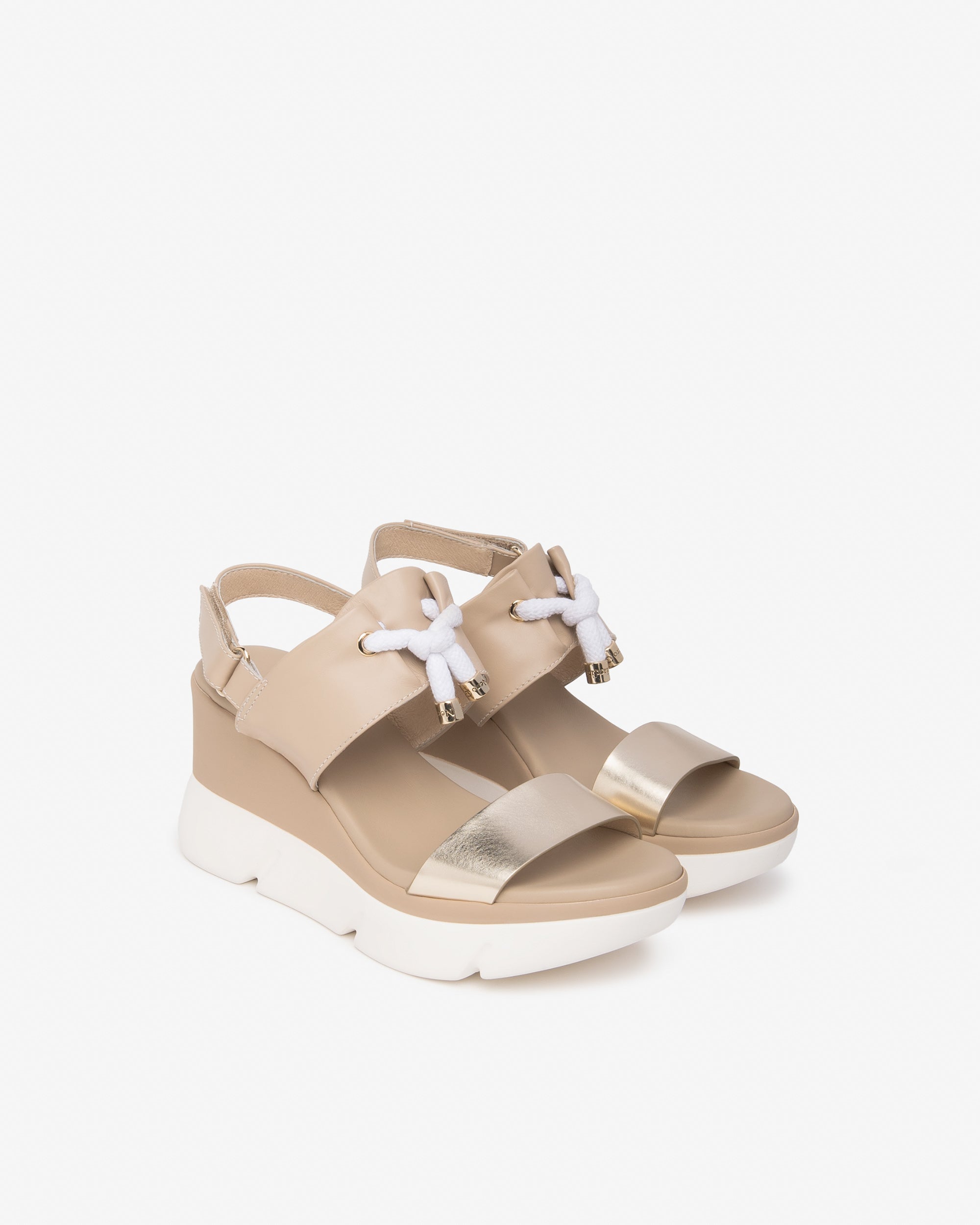 Sandali Donna in Pelle e Materiale Tecnico