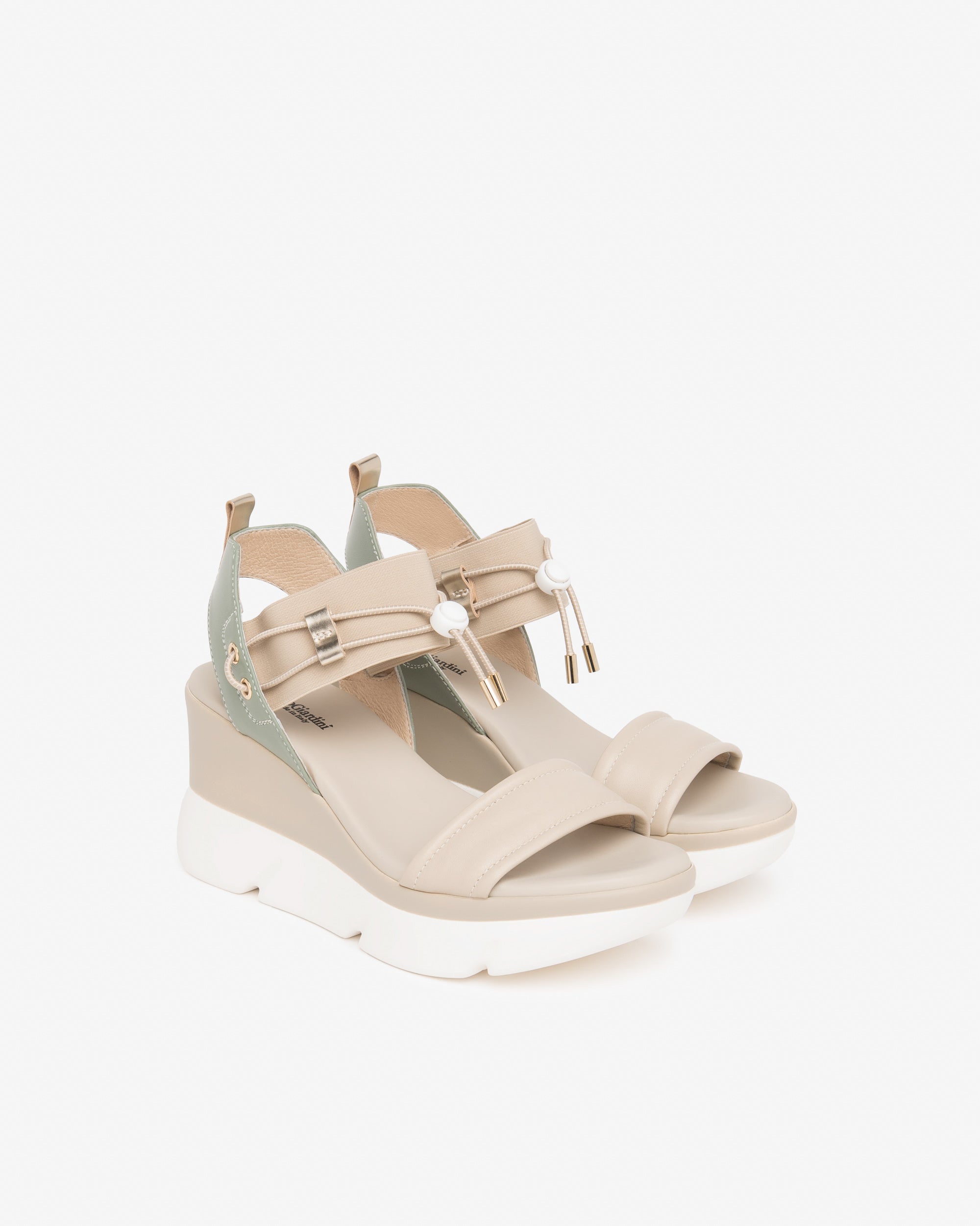 Sandali Donna in Pelle e Materiale Tecnico