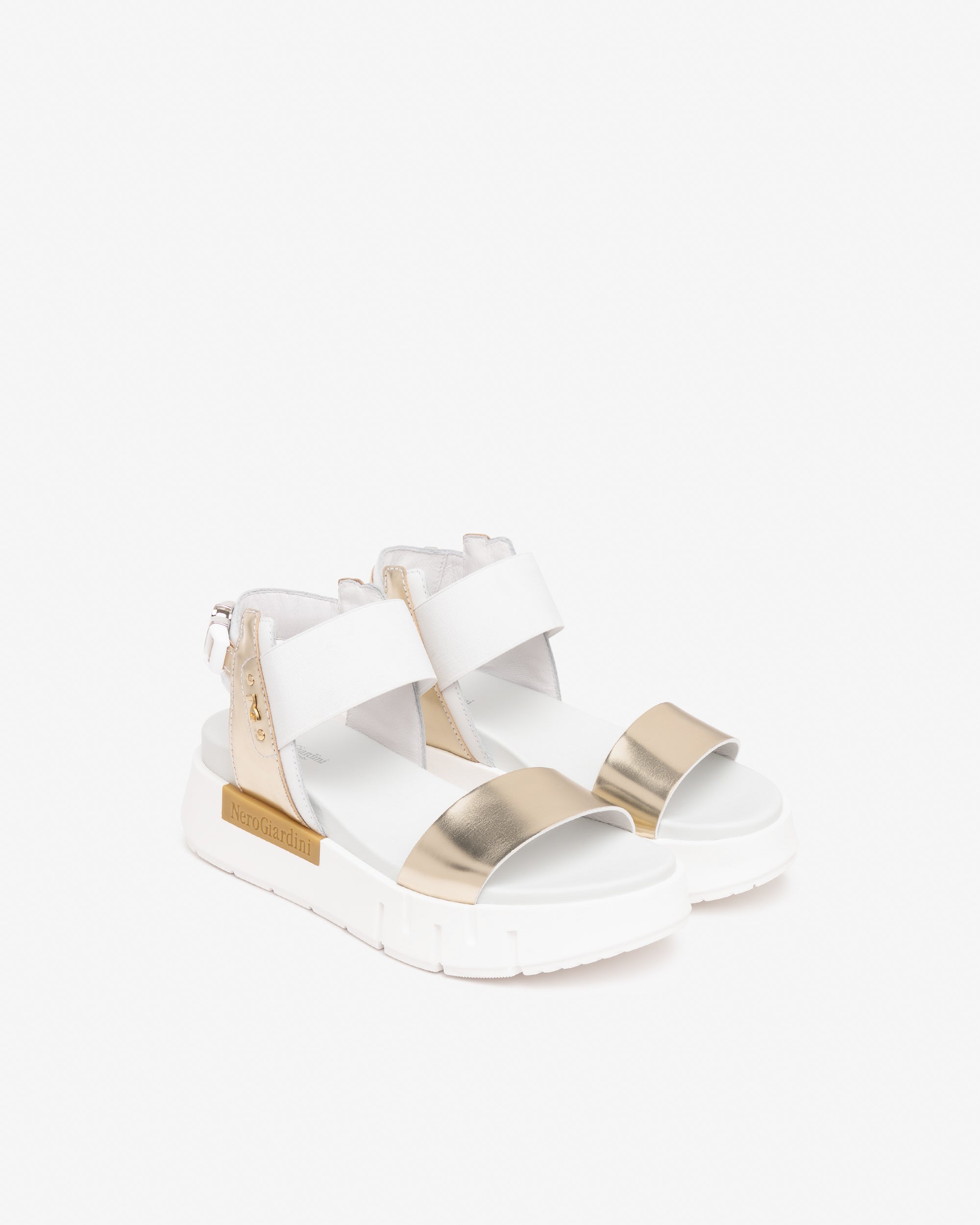 Sandali Donna in Pelle e Materiale Tecnico