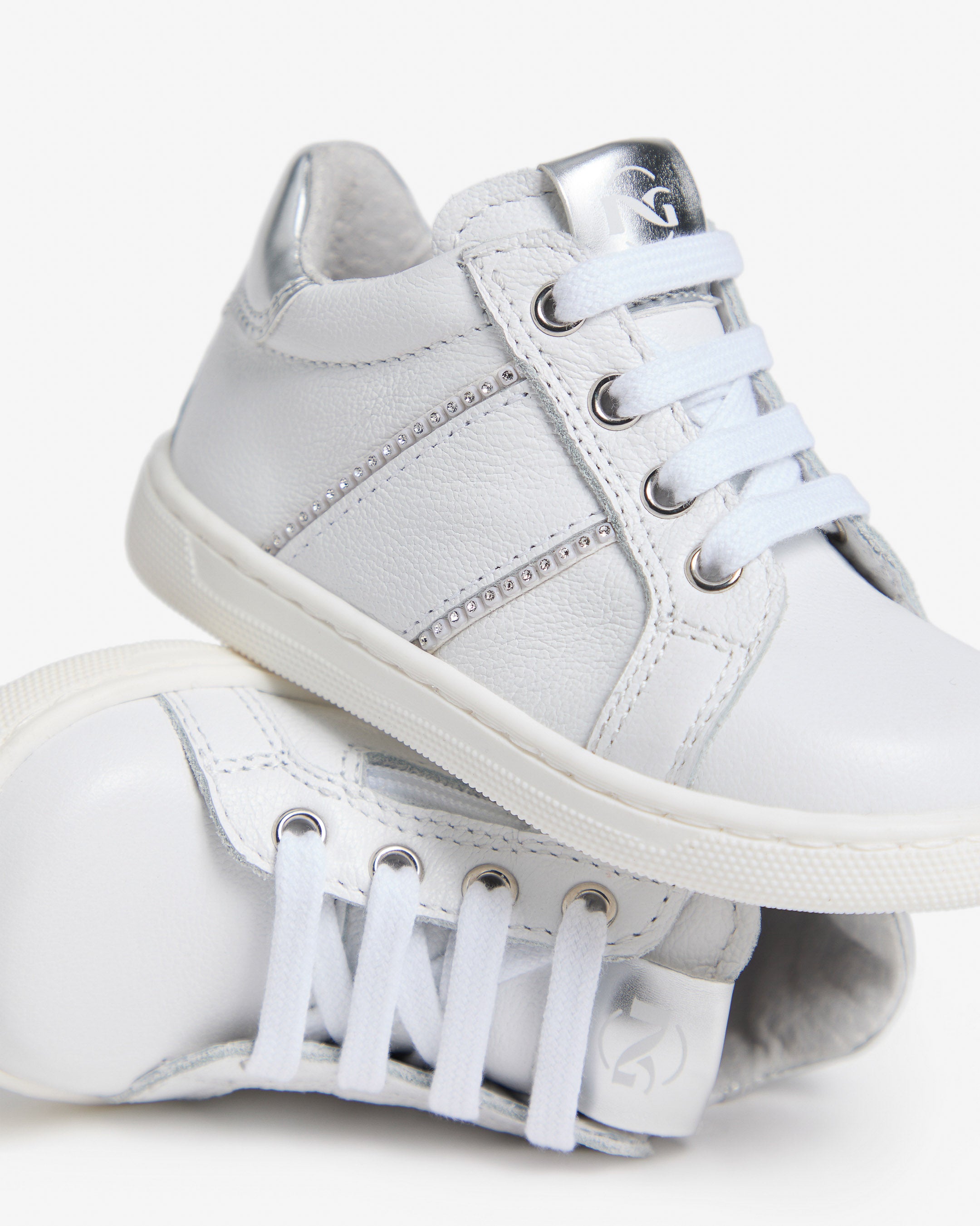 Sneakers Junior da Bambina in Pelle