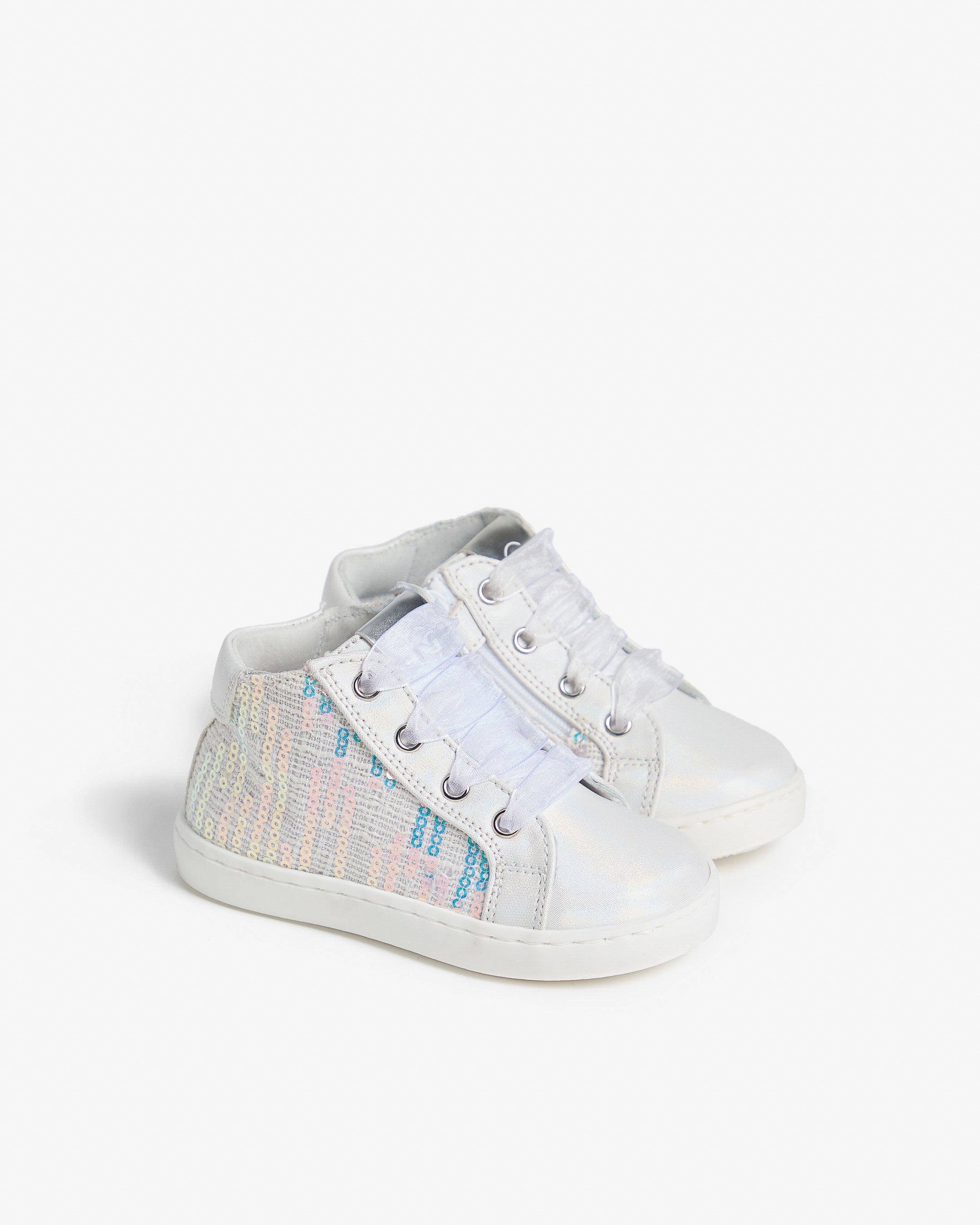 Sneakers Junior da Bambina in Tessuto e Materiale Tecnico