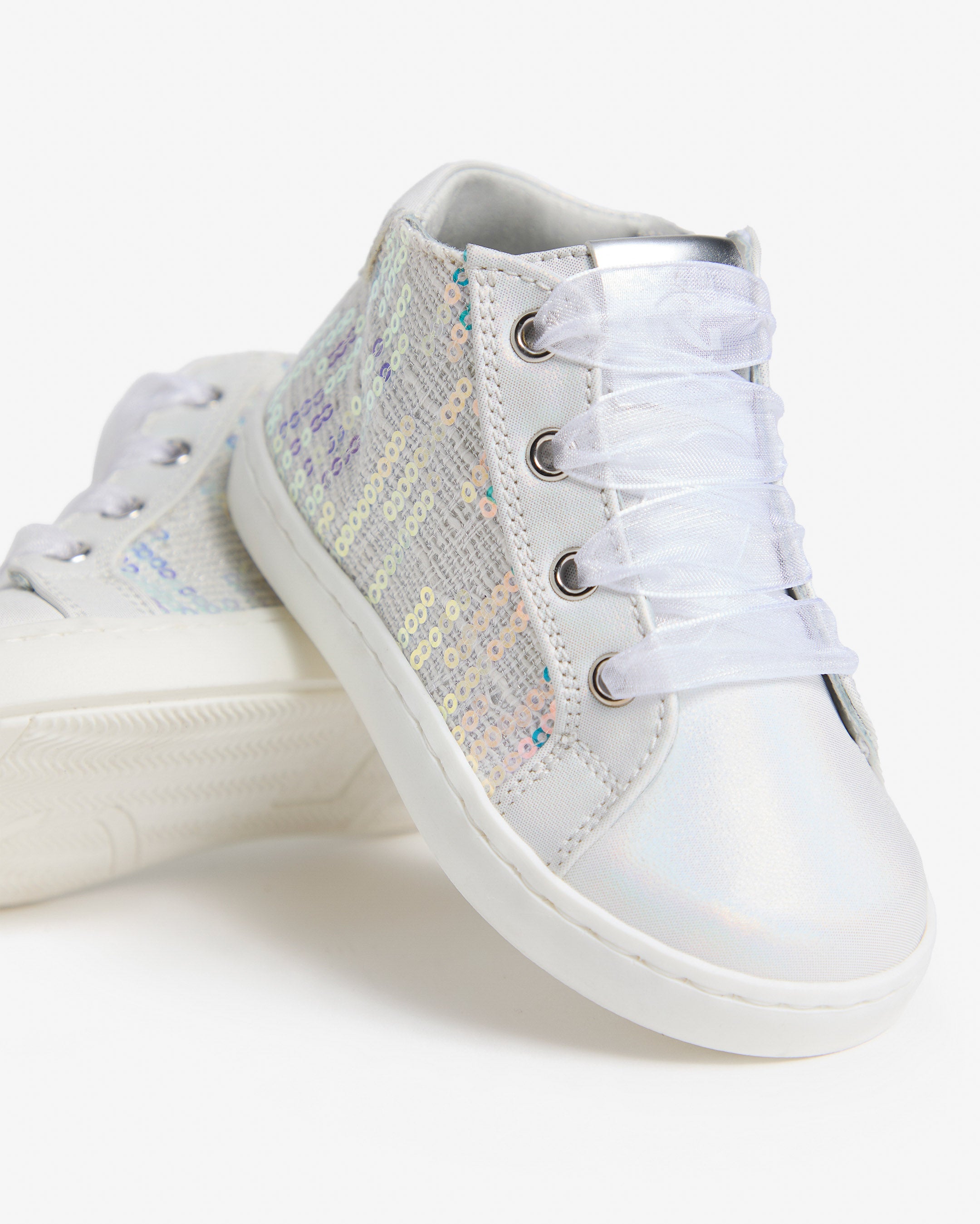 Sneakers Junior da Bambina in Tessuto e Materiale Tecnico