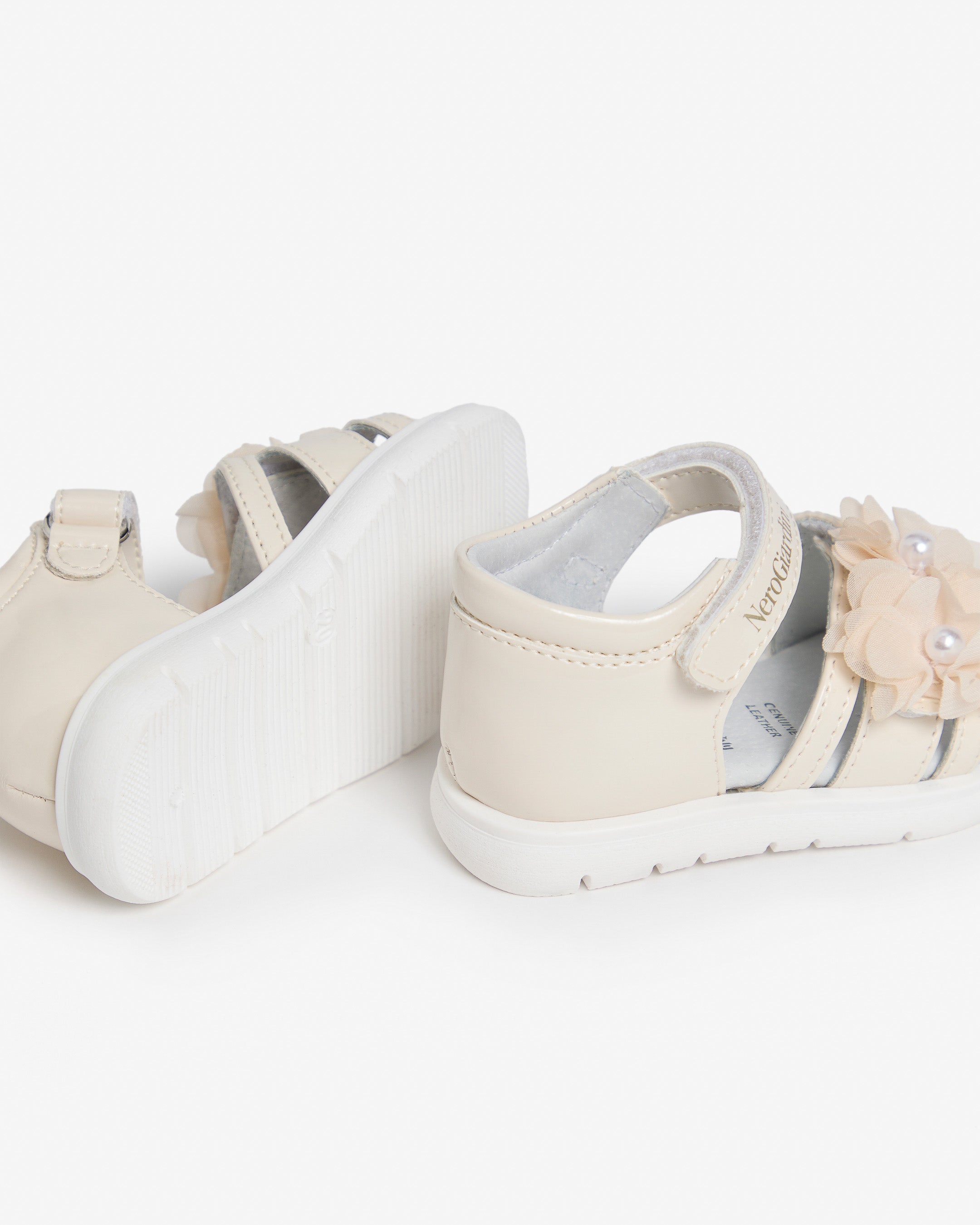 Sandali Junior da Bambina in Pelle e Materiale Tecnico
