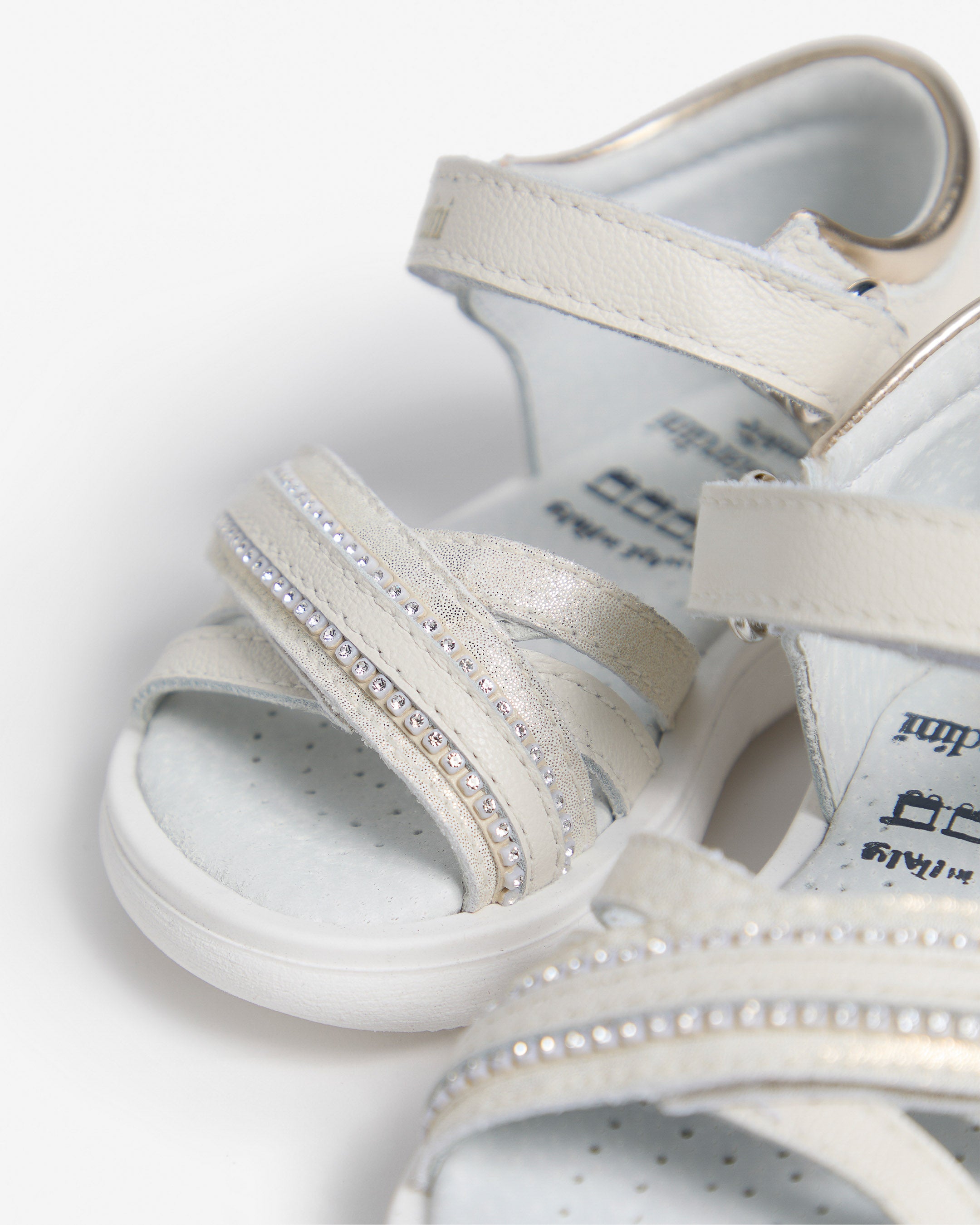 Sandali Junior da Bambina in Pelle e Materiale Tecnico