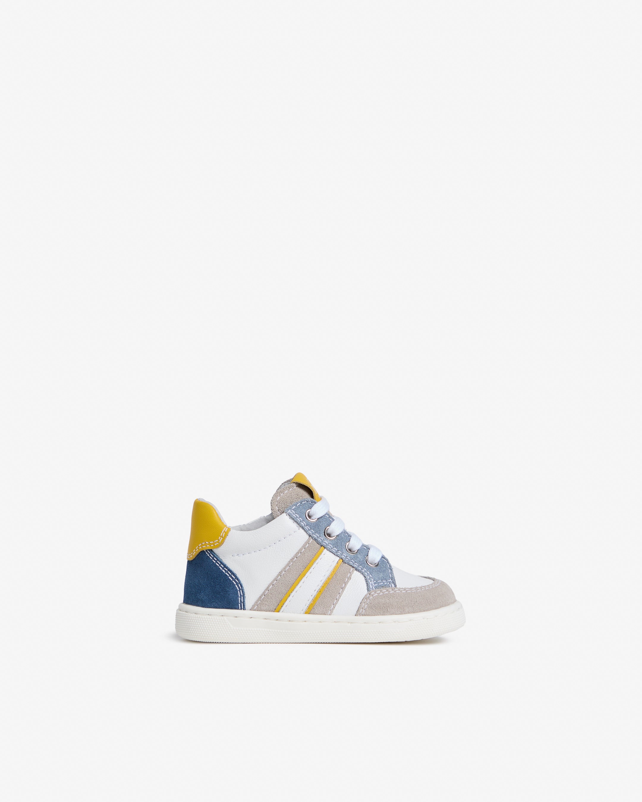 Sneakers Junior da Bambino in Pelle e Camoscio