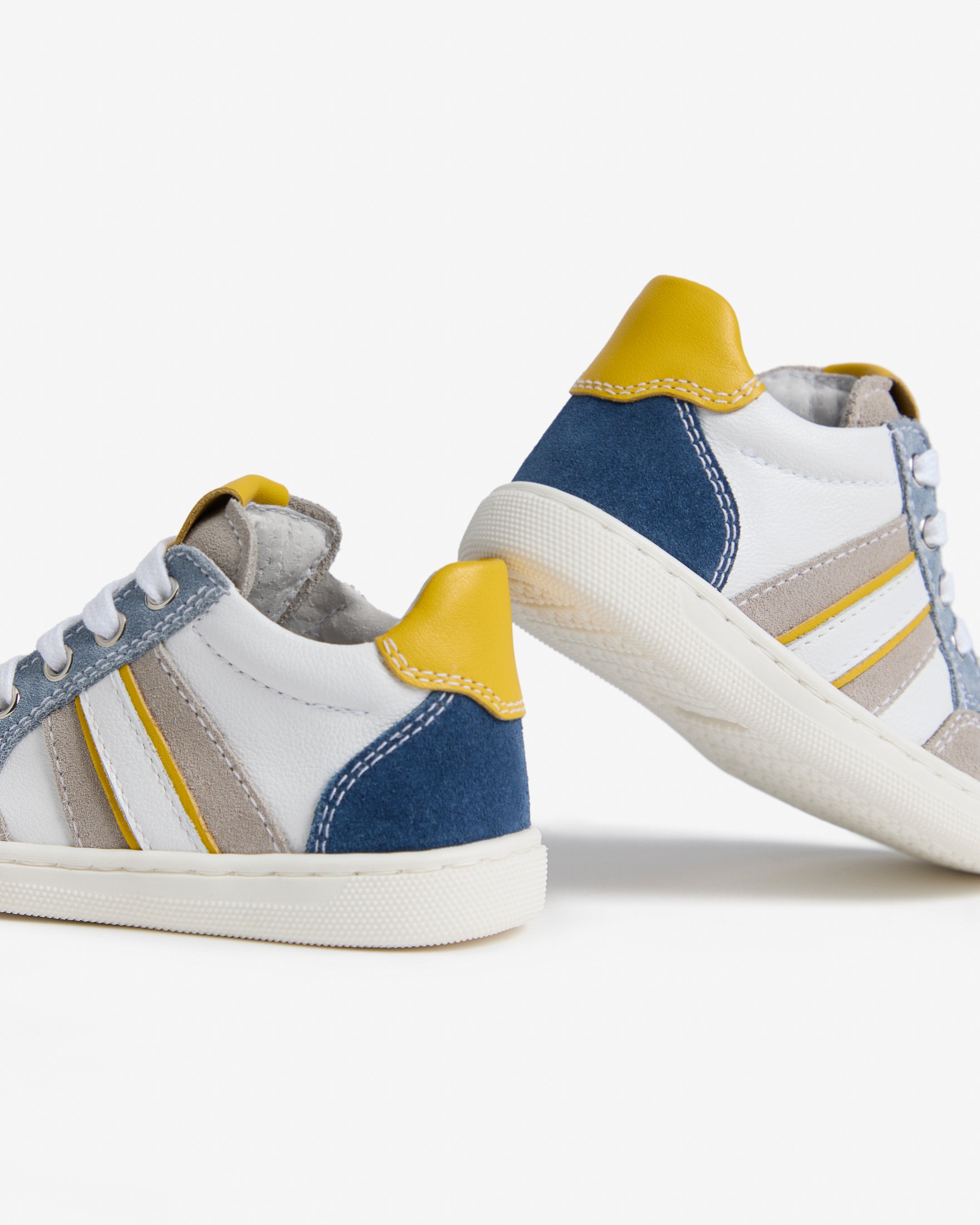 Sneakers Junior da Bambino in Pelle e Camoscio