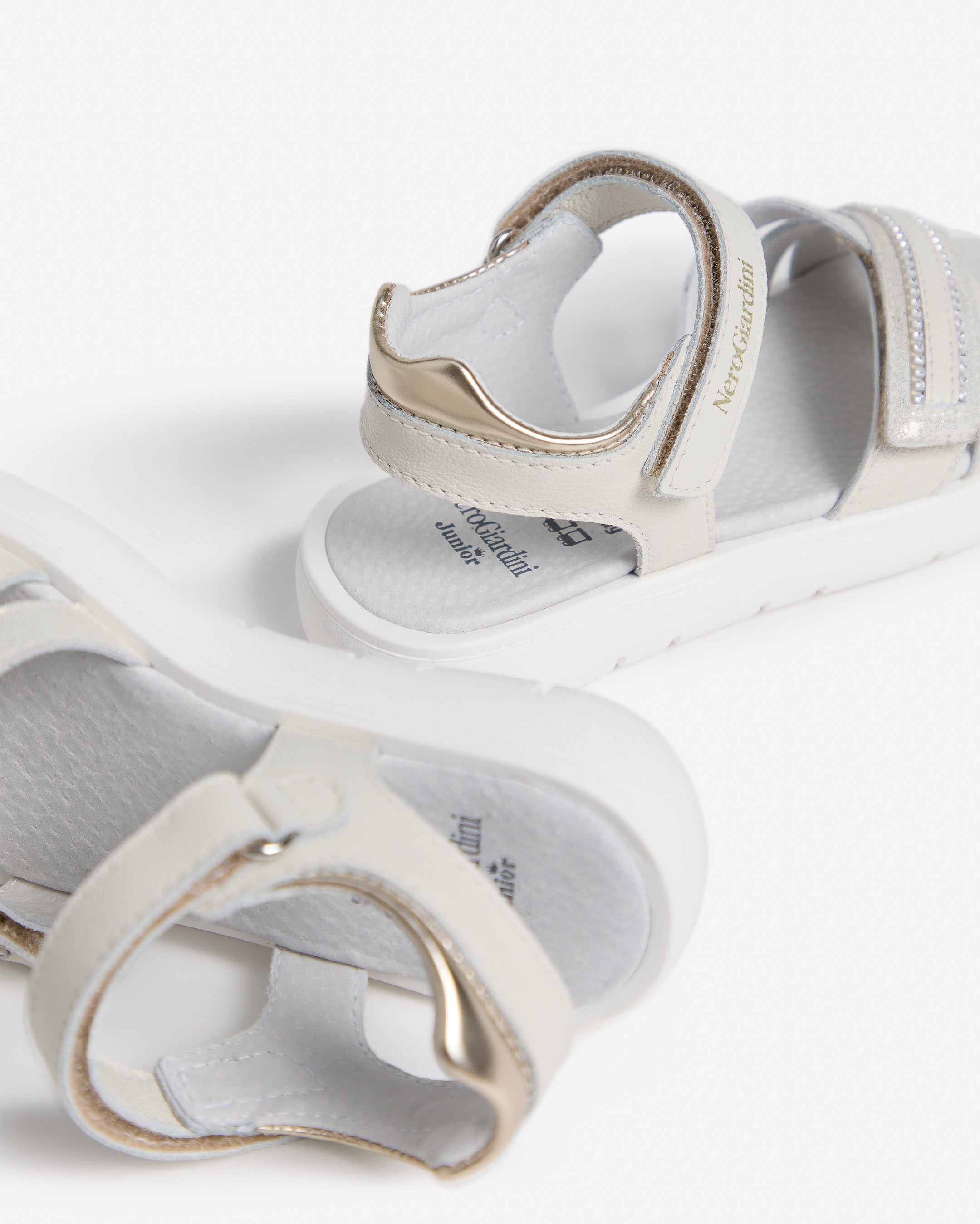 Sandali Junior da Bambina in Pelle e Materiale Tecnico