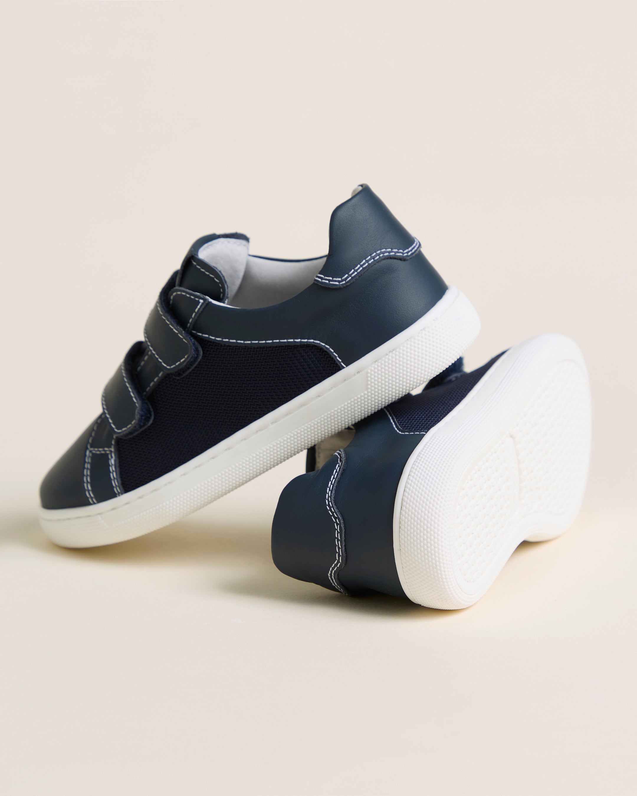 Sneakers Junior da Bambino in Materiale Tecnico e Pelle