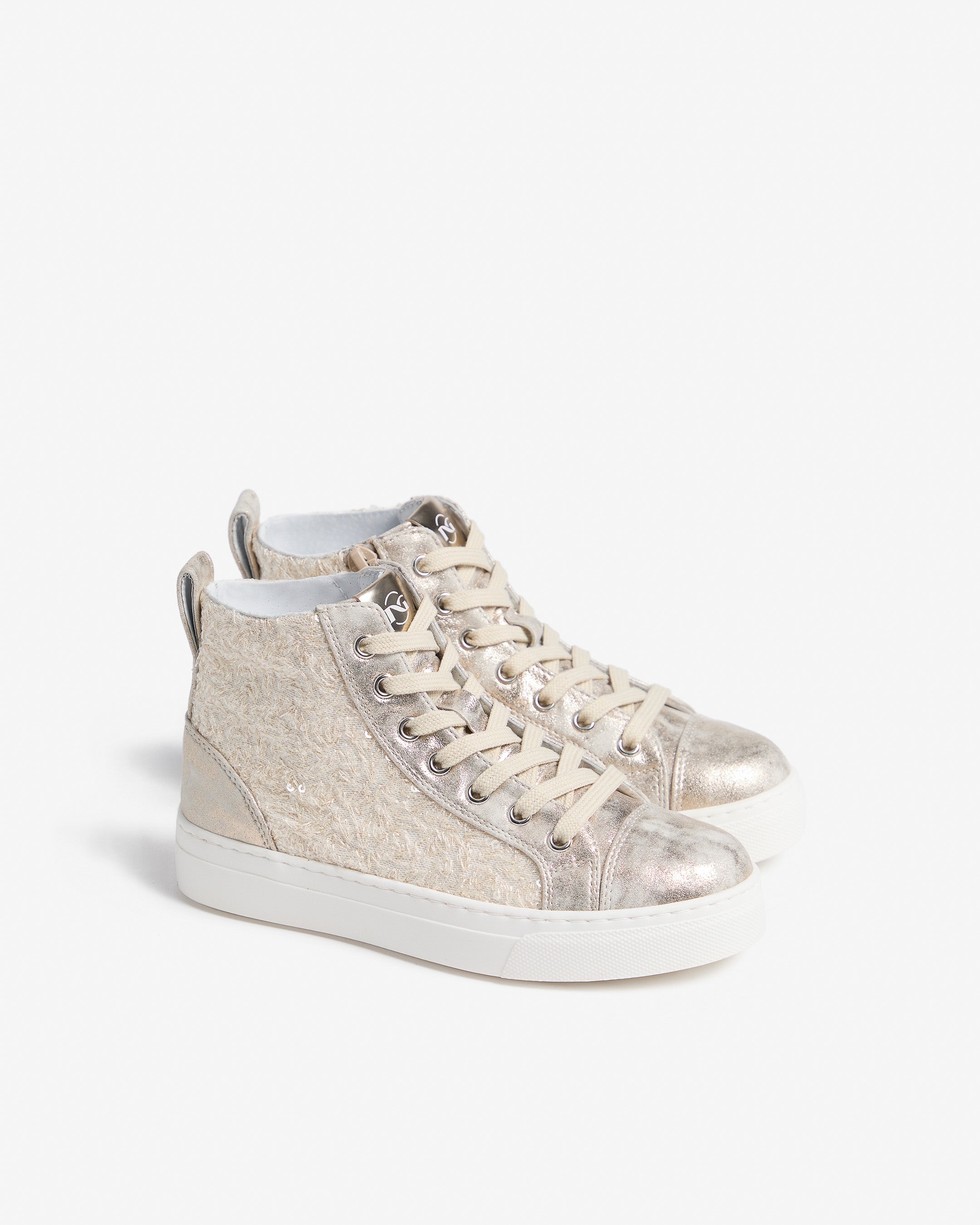 Sneakers Teens da Ragazza in Tessuto e Materiale Tecnico