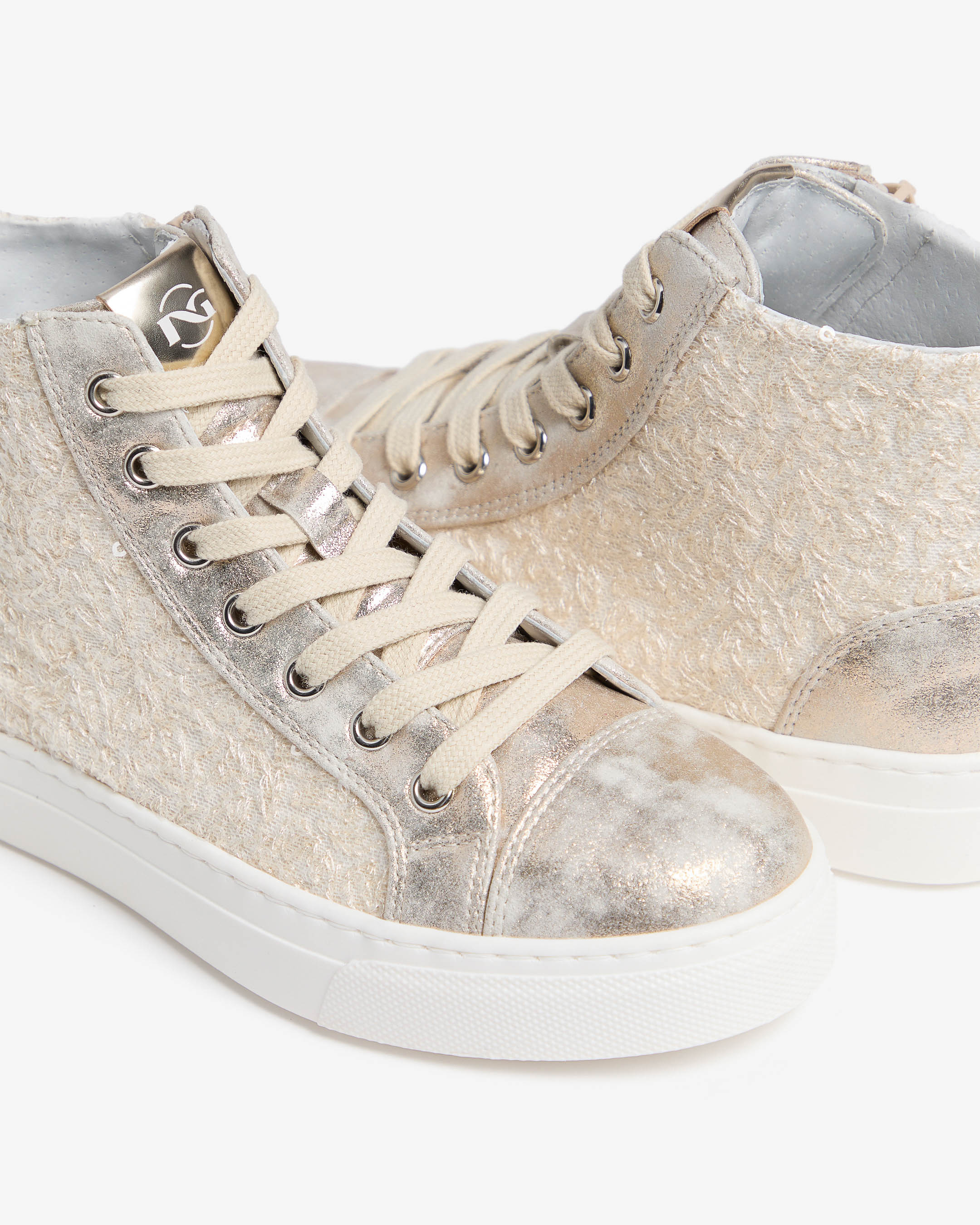 Sneakers Teens da Ragazza in Tessuto e Materiale Tecnico