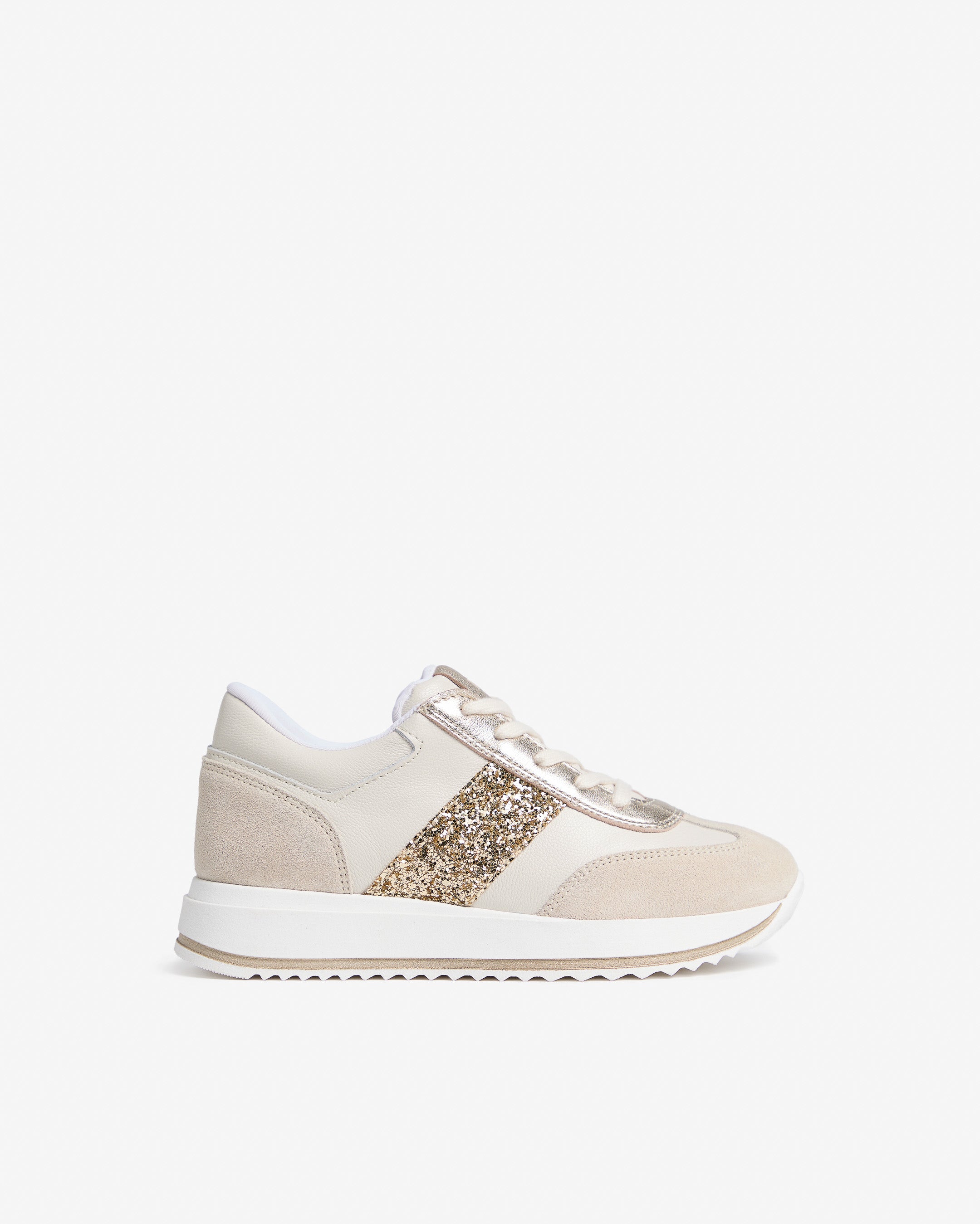 Sneakers Teens da Ragazza in Camoscio e Materiale Tecnico