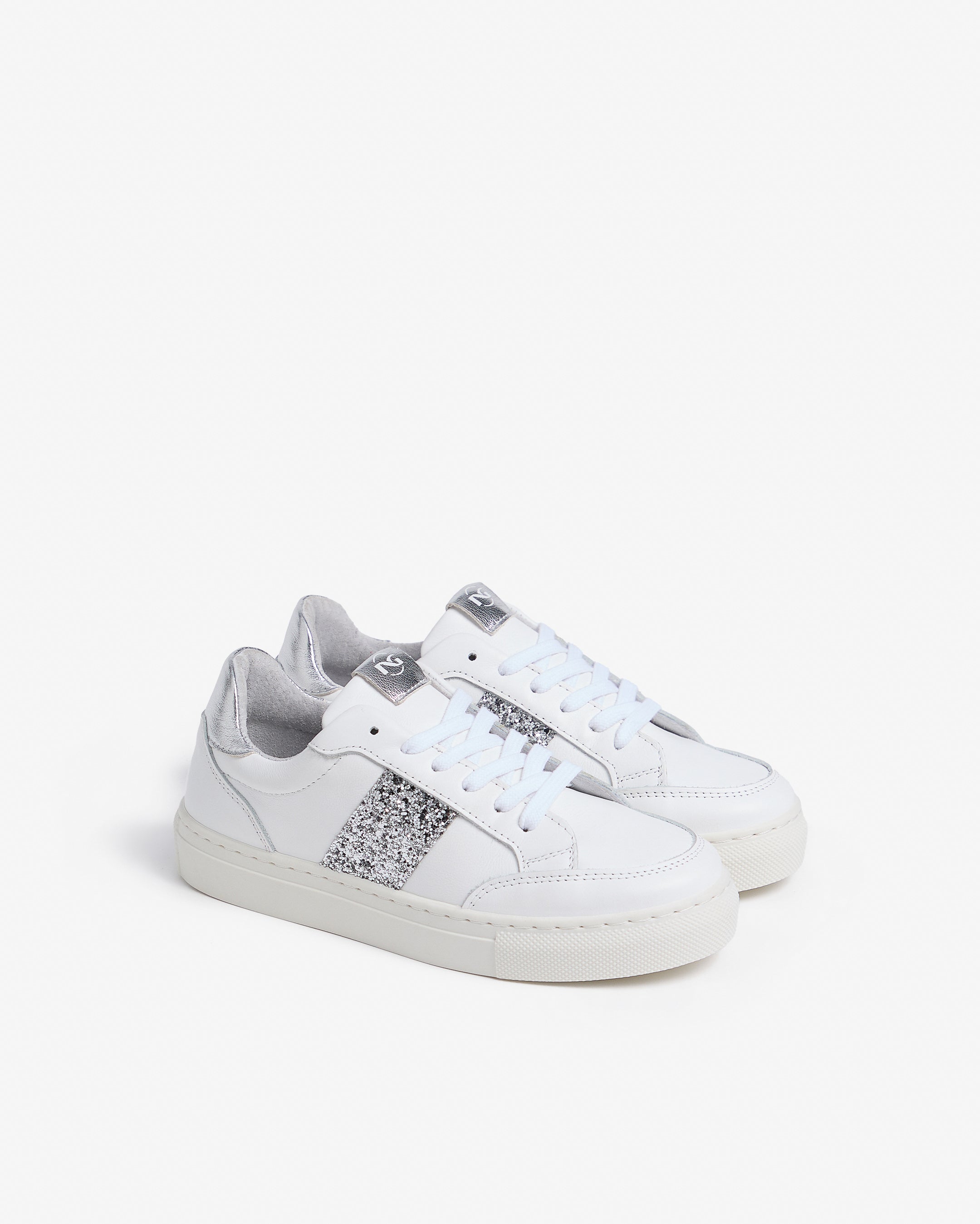 Sneakers Teens da Ragazza in Pelle e Materiale Tecnico