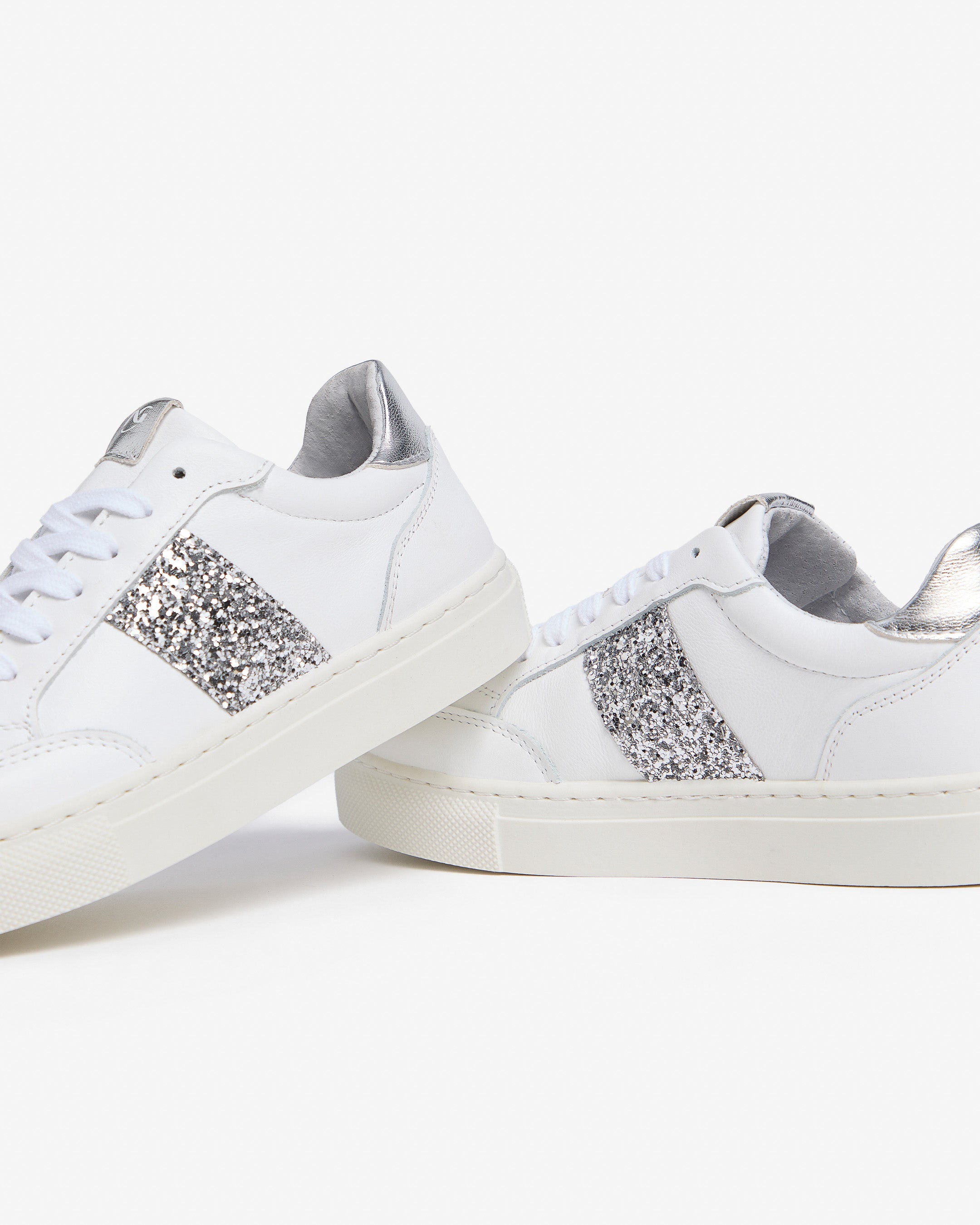 Sneakers Teens da Ragazza in Pelle e Materiale Tecnico