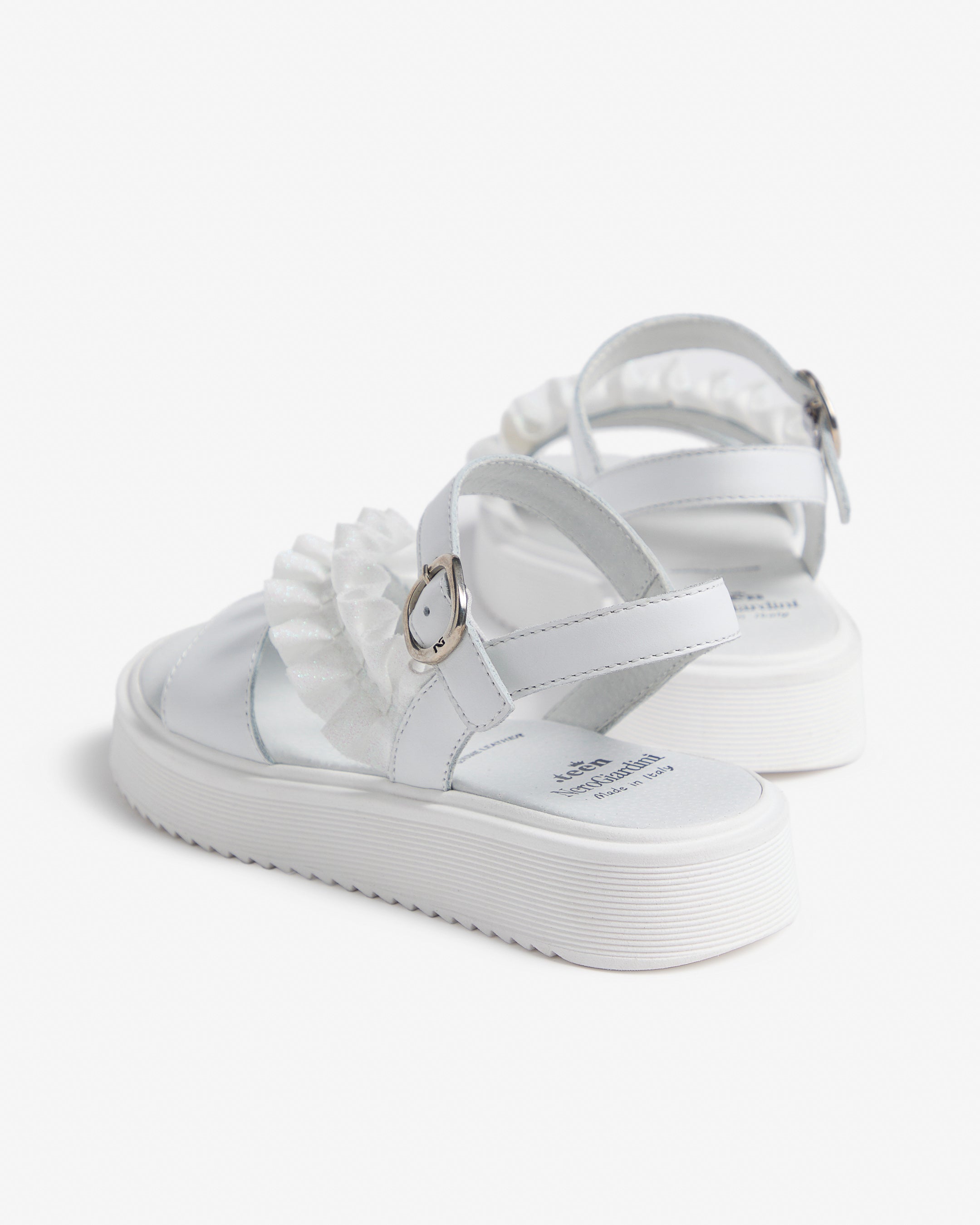 Sandali Teen da Ragazza in Pelle