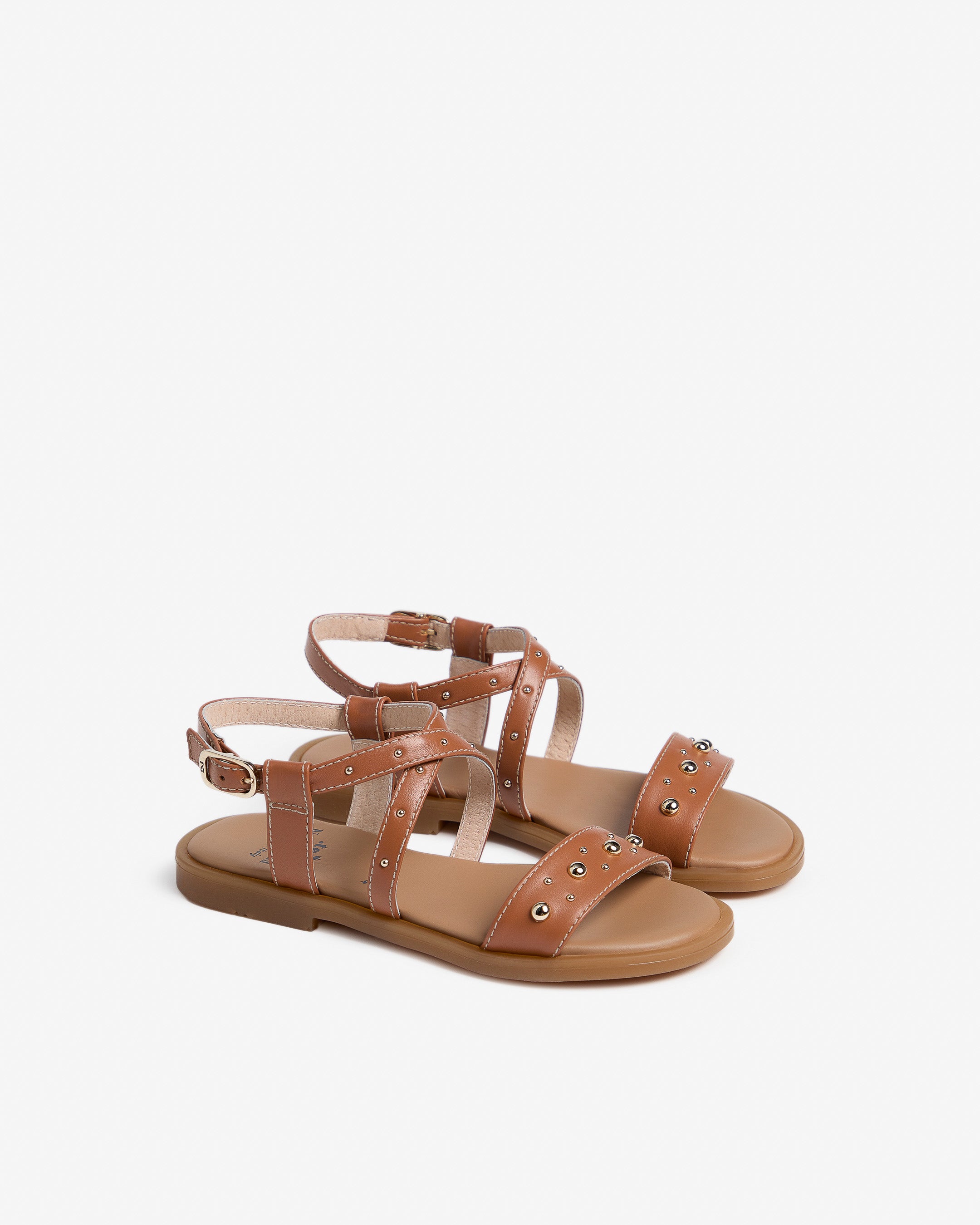 Sandali Teen da Ragazza in Pelle
