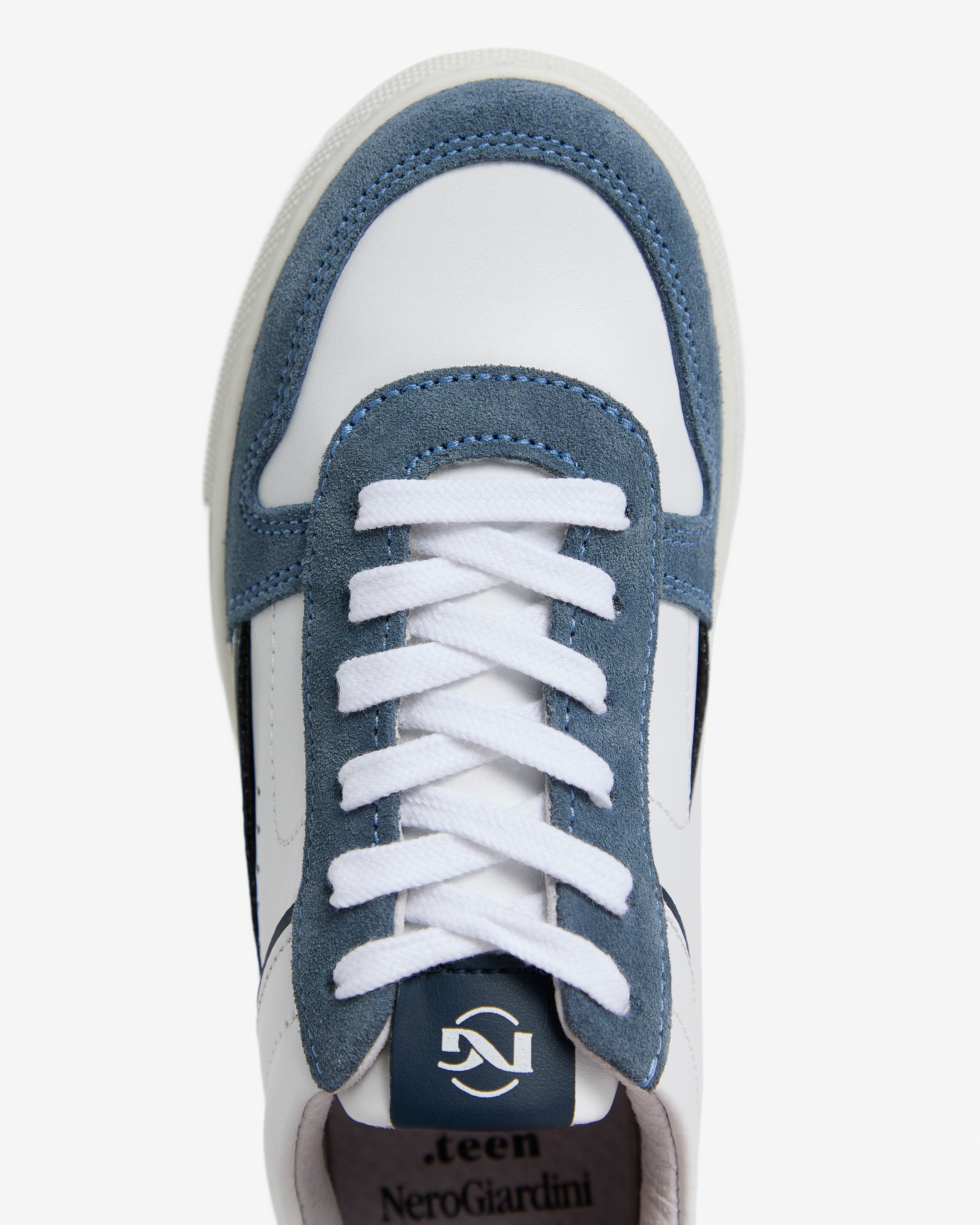 Sneakers Teen da Ragazzo in Camoscio e Materiale Tecnico