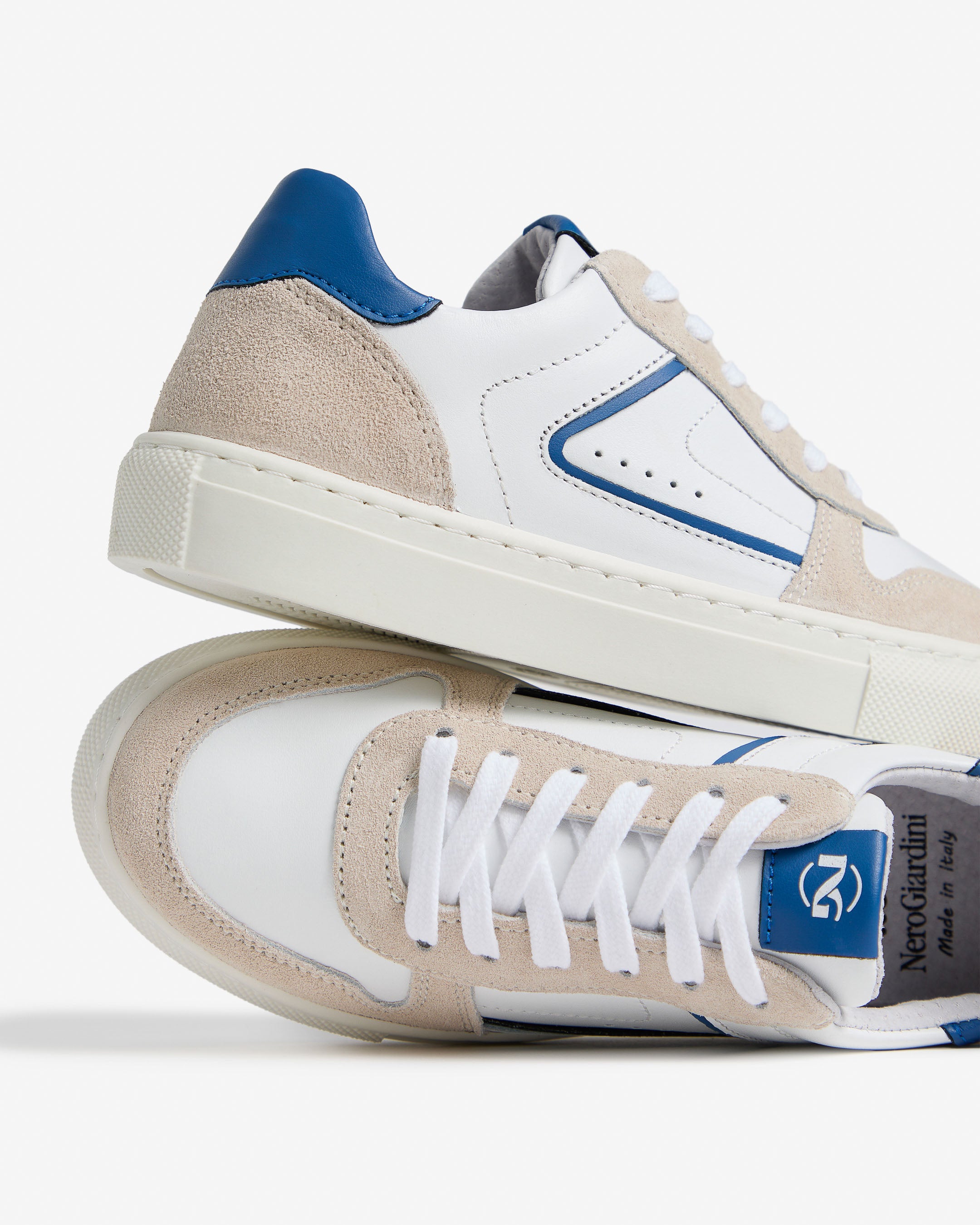 Sneakers Teen da Ragazzo in Camoscio e Materiale Tecnico